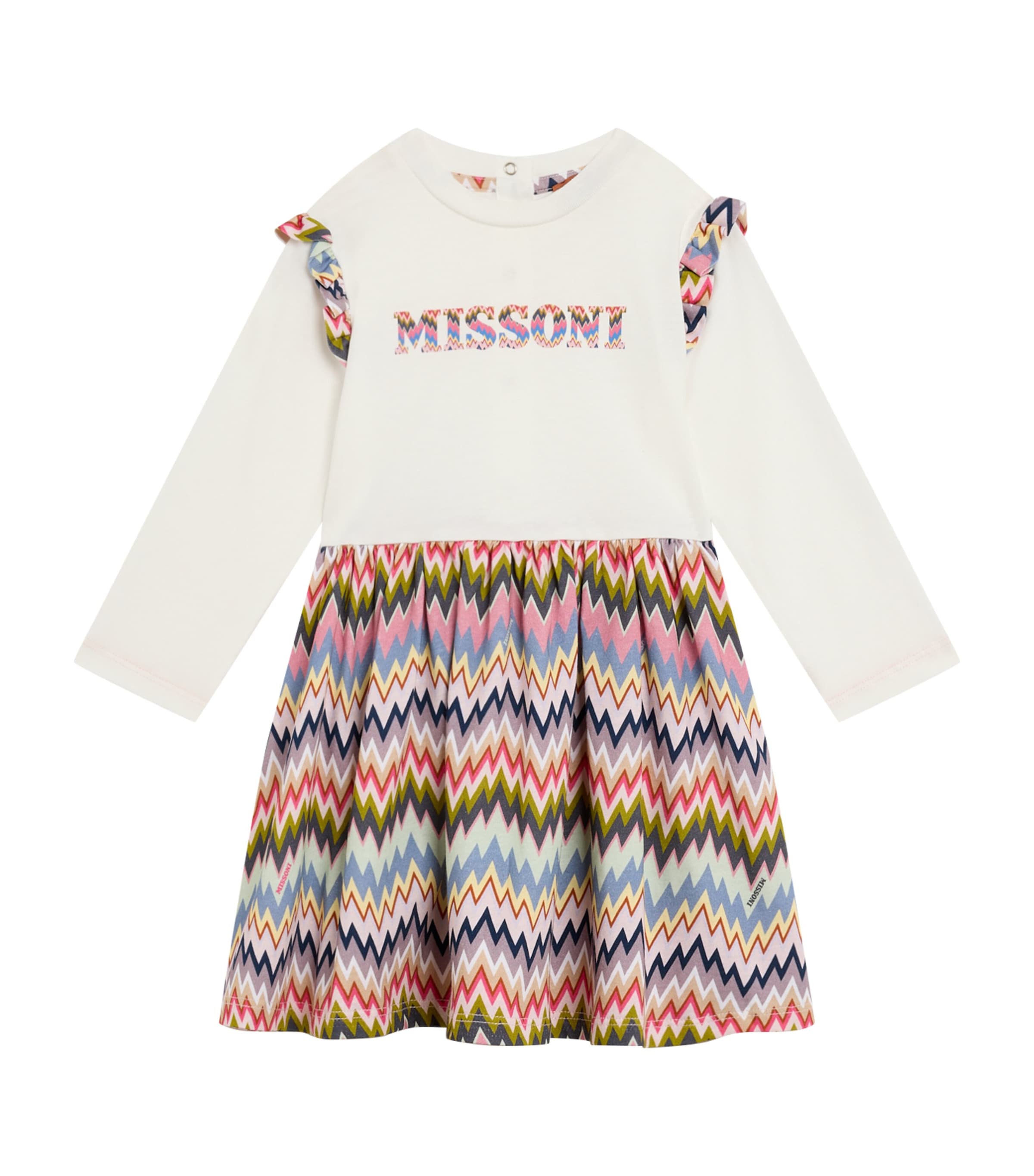 Missoni Kids Zigzag Logo Dress (6-36 Months) Image 1