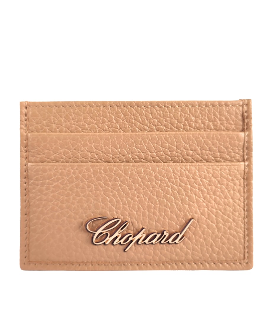 Small Leather Classic Card Holder CAMEL Image 1