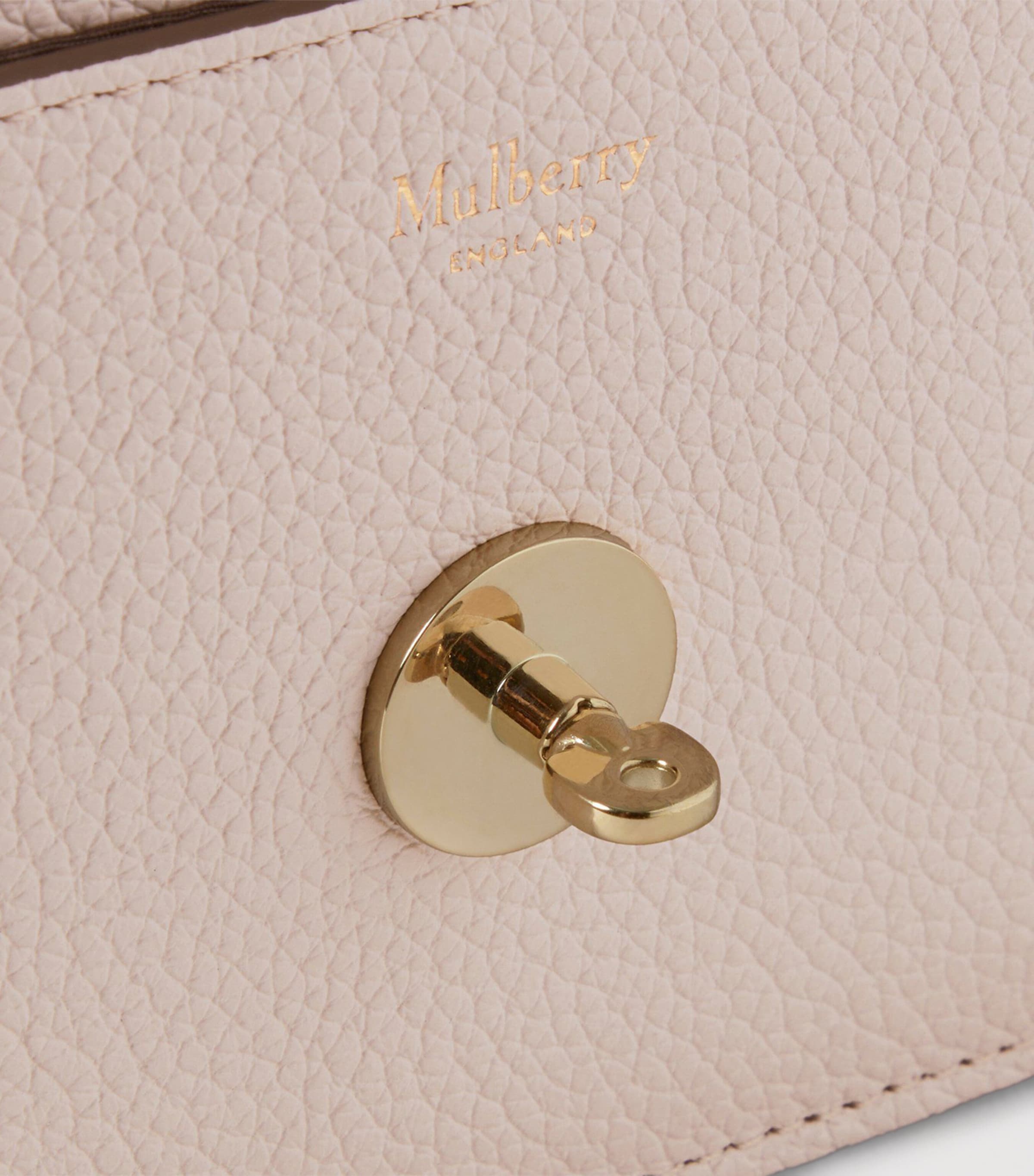 Mulberry Small Leather Darley Cross-Body Bag Blossom Pink Image 5