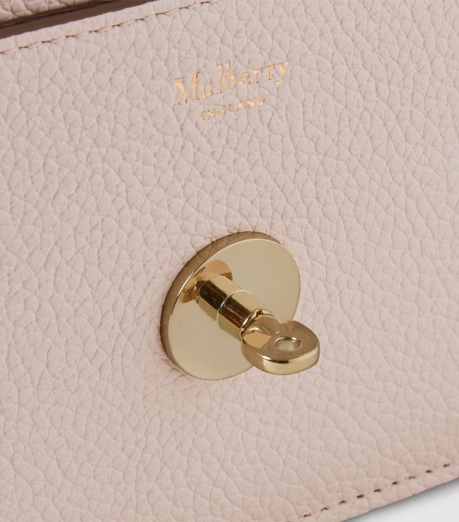 Mulberry Small Leather Darley Cross-Body Bag Blossom Pink Image 5