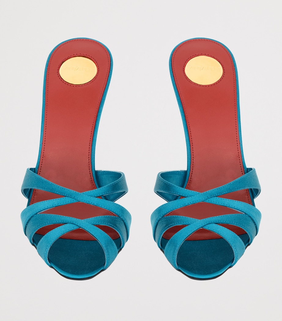 Satin Chandelle Mules 95 4415 Image 2