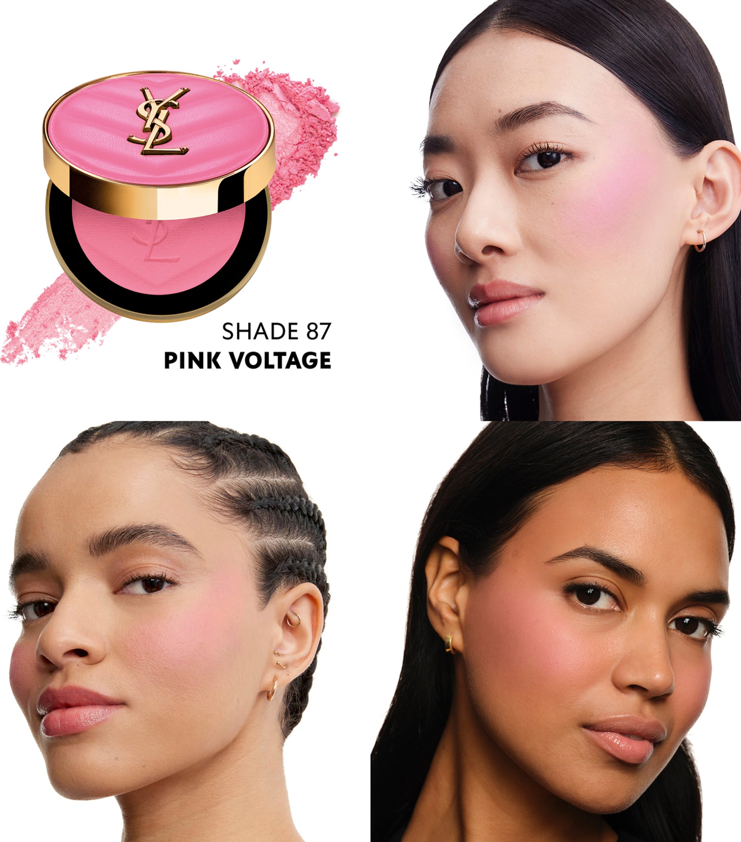 Make Me Blush Bold Blurring Blush PINK VOLTAGE Image 4