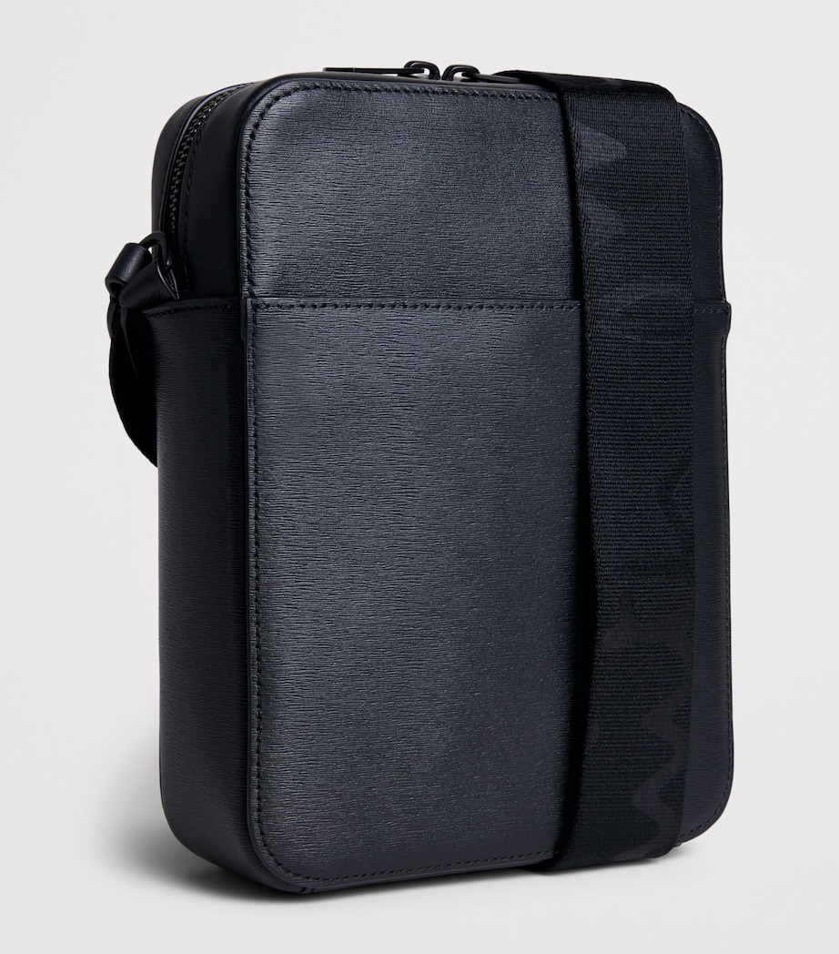 Leather Cross-Body Bag BLACK Image 3