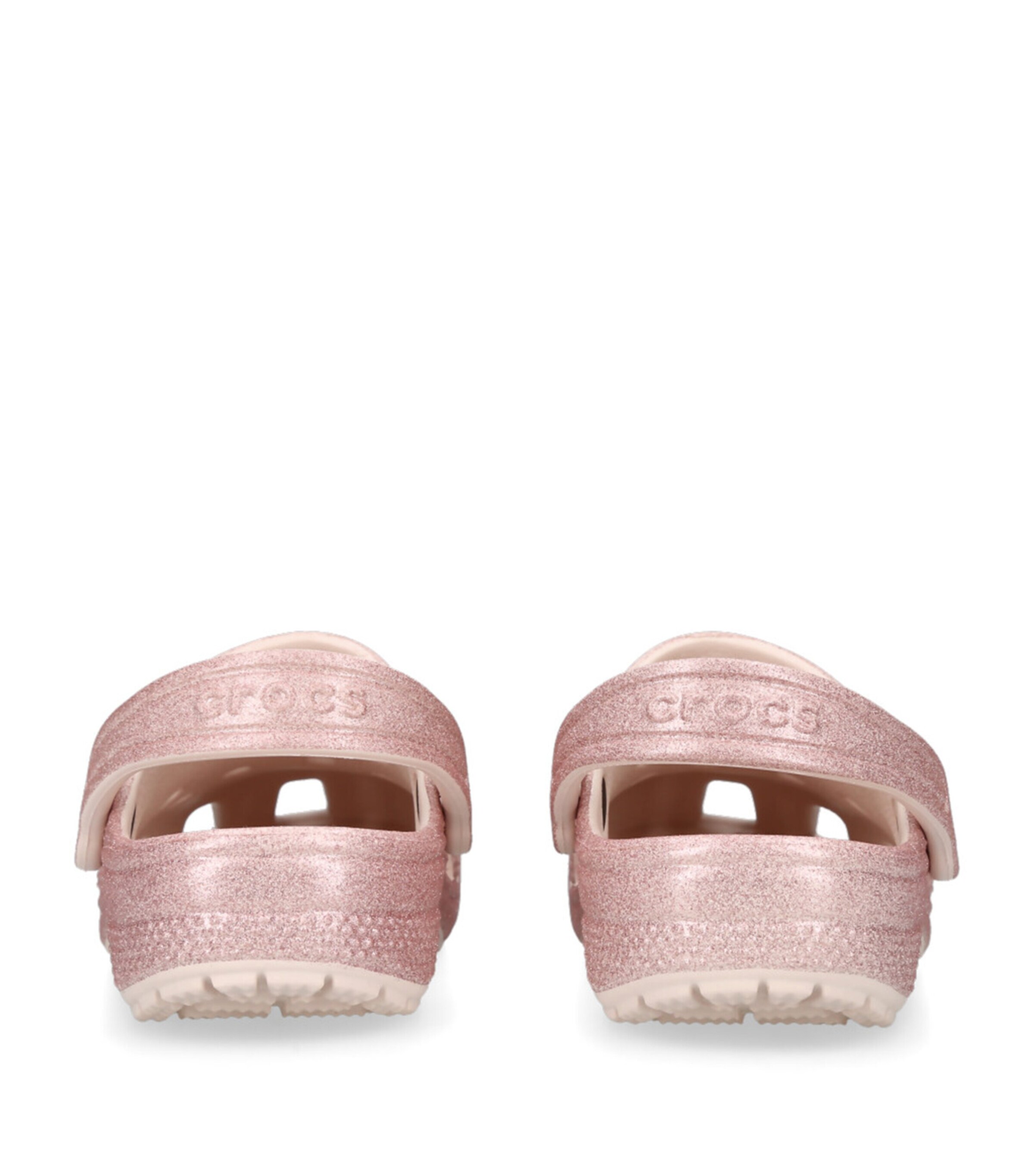 CROCS KIDS Classic Glitter Clogs Pink Image 2