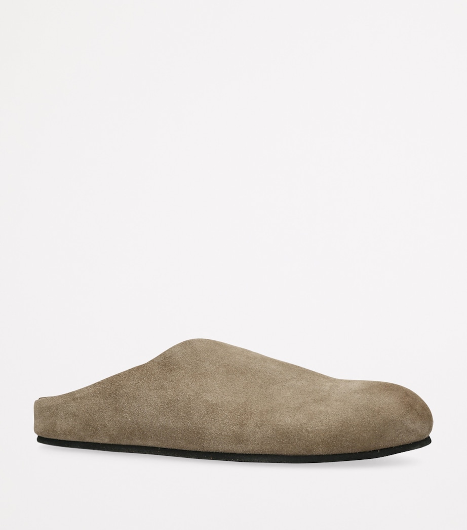 Hugo Suede Slides TAUPE Image 3