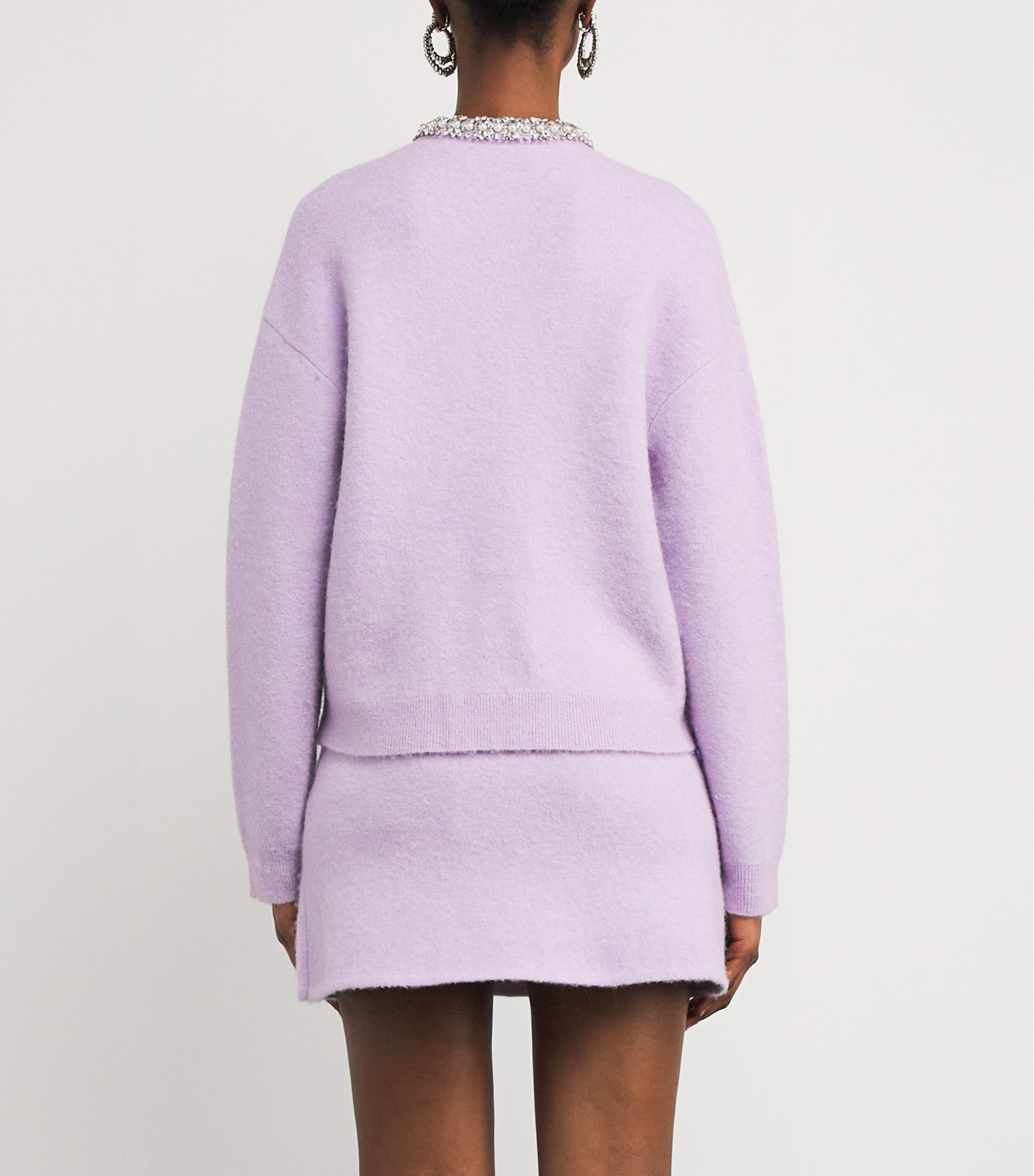 Self-Portrait Crystal-Embellished Cardigan | Harrods US