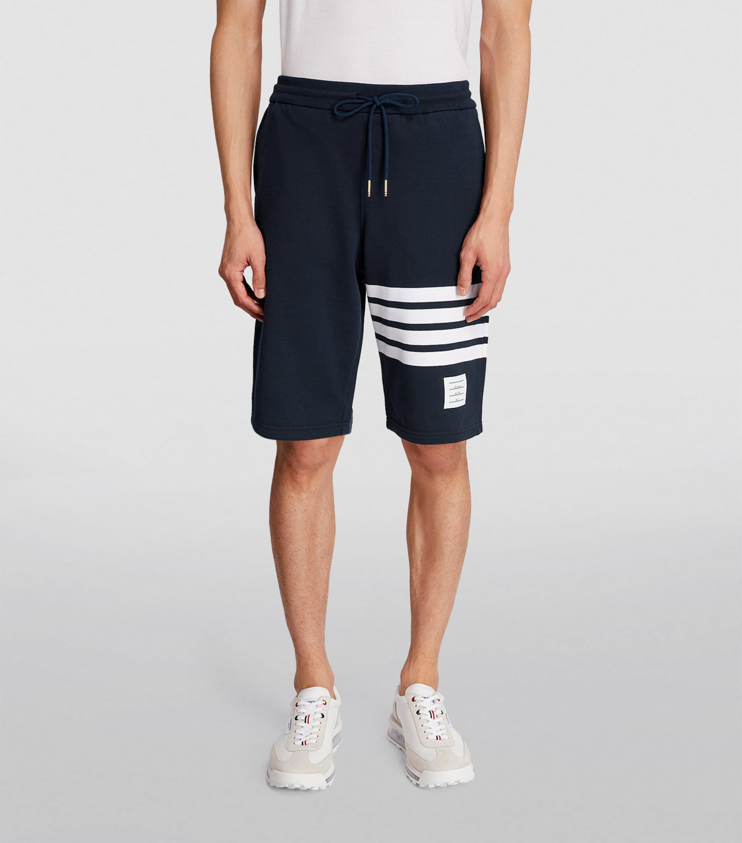 Four-Stripe Shorts NAVY Image 3