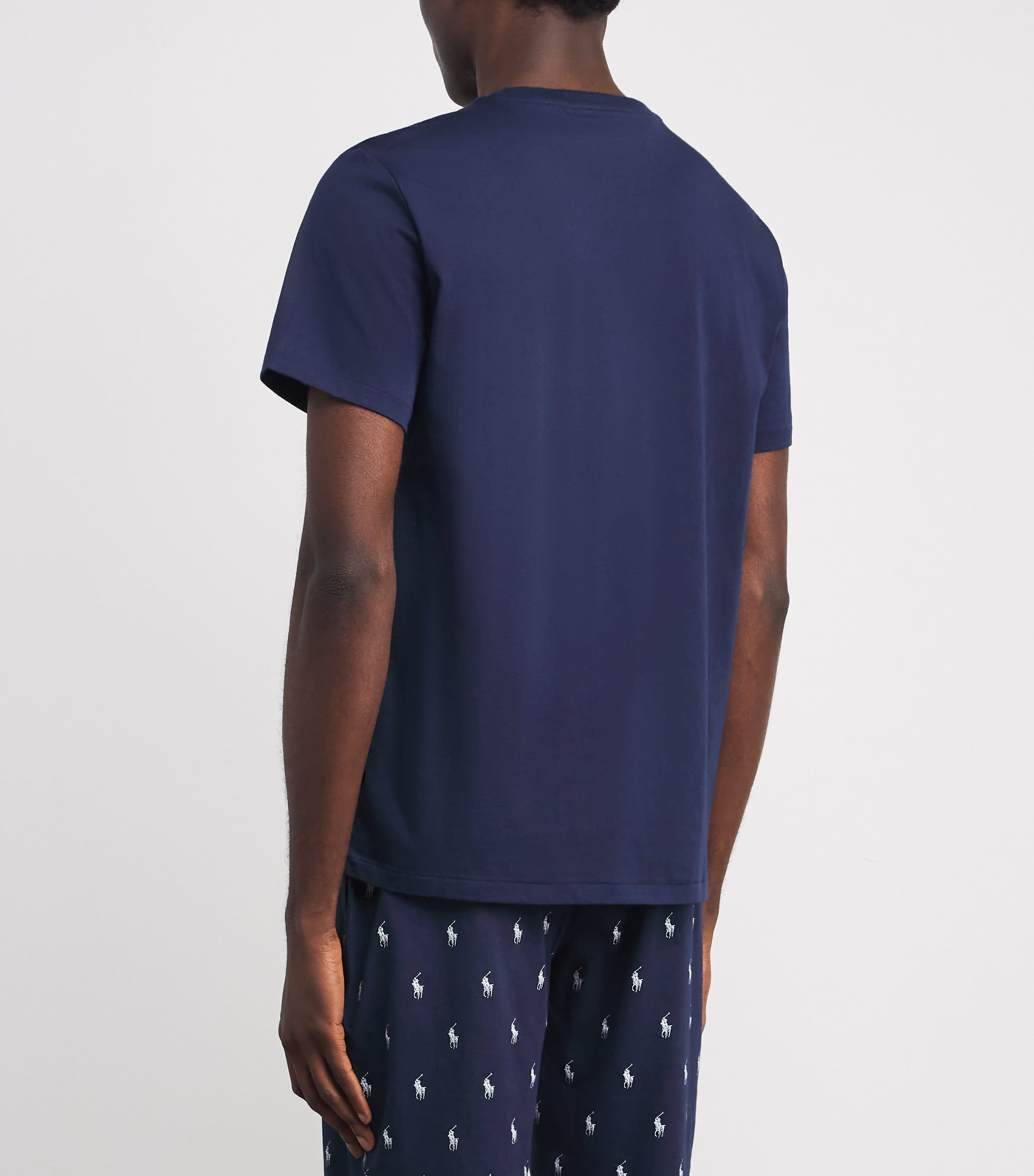 Cotton Pyjama Top CRUISE NAVY/WHITE PP Image 4