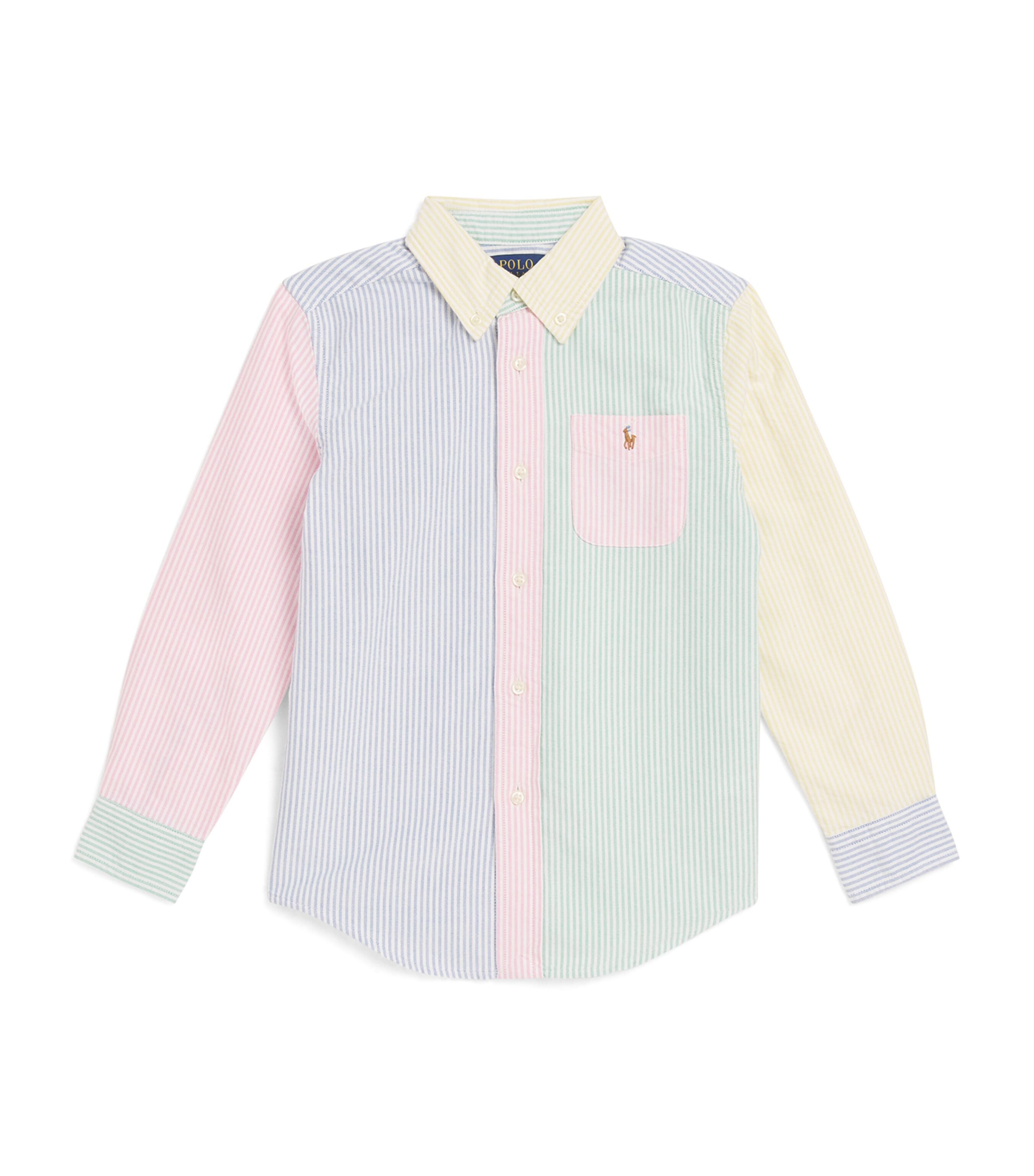 Ralph Lauren Kids Cotton Stripe Oxford Shirt (2-7 Years) Image 1