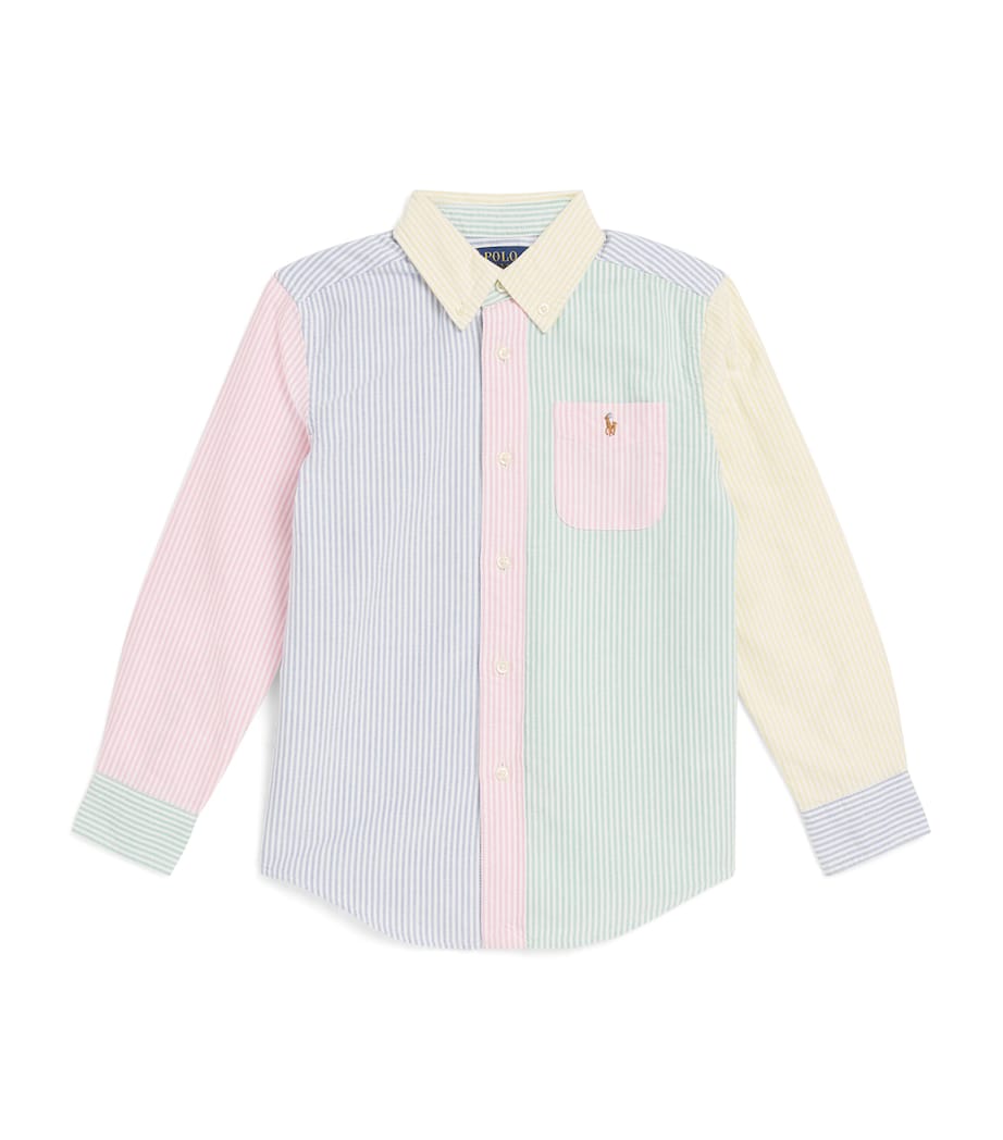 Ralph Lauren Kids Cotton Stripe Oxford Shirt (2-7 Years) Image 1