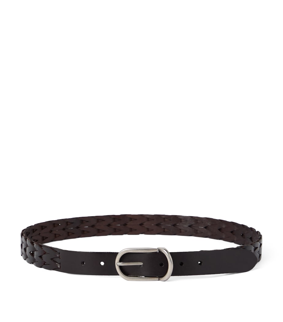 Woven Leather Belt C6074 Image 1