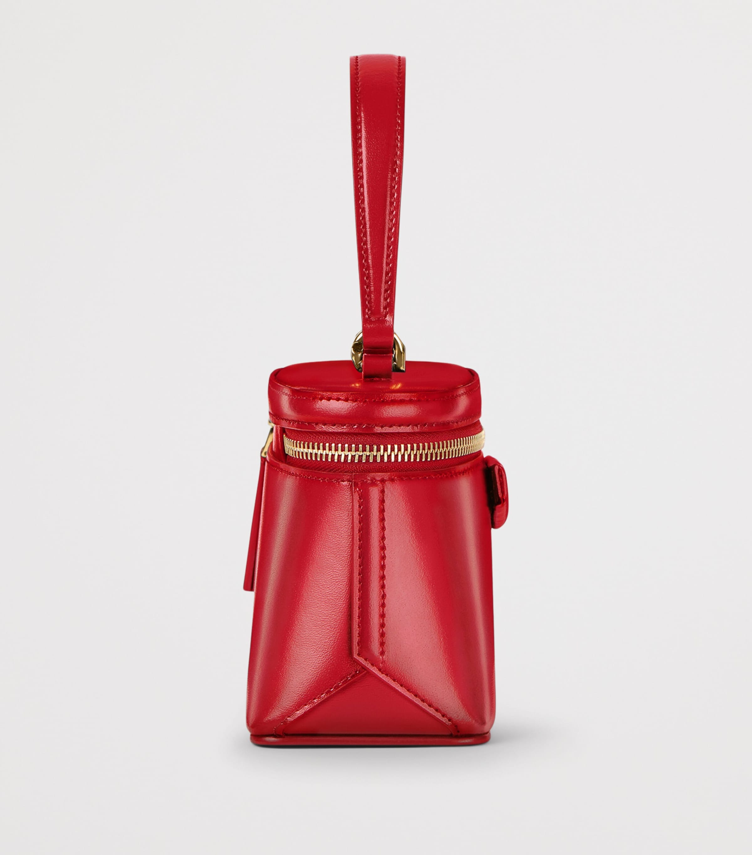 Leather Antigona Vanity Top-Handle Bag VERMILLON Image 2