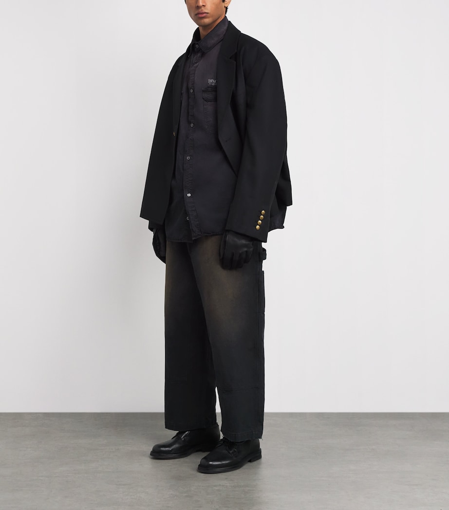 Toluca Wide-Leg Jeans BLACK Image 2