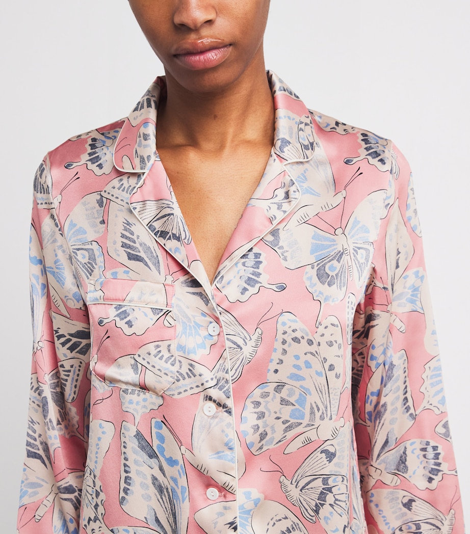 Silk Brindisi Pyjama Set PIN/PINK Image 4