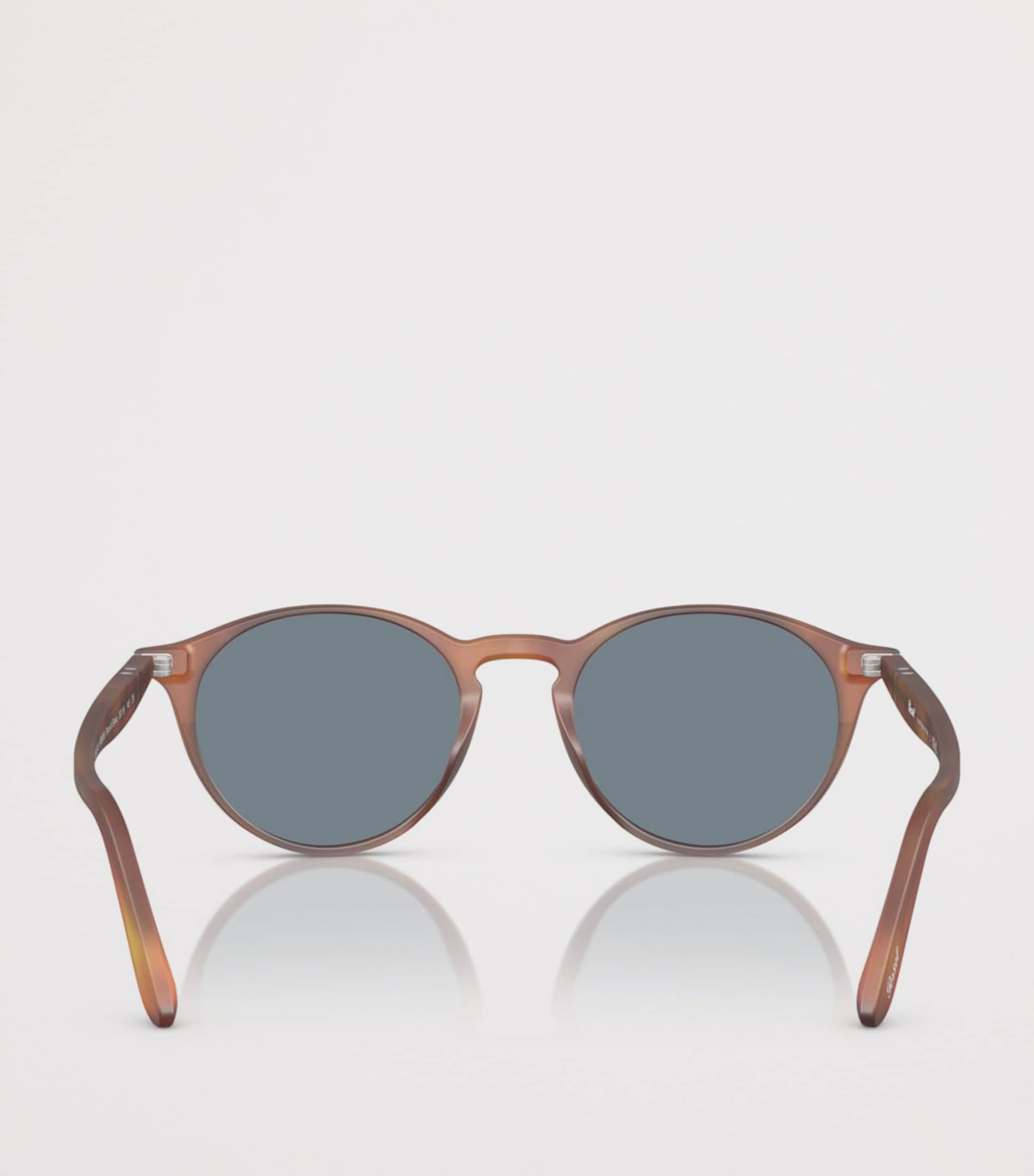 Persol Round Sunglasses Brown Image 4