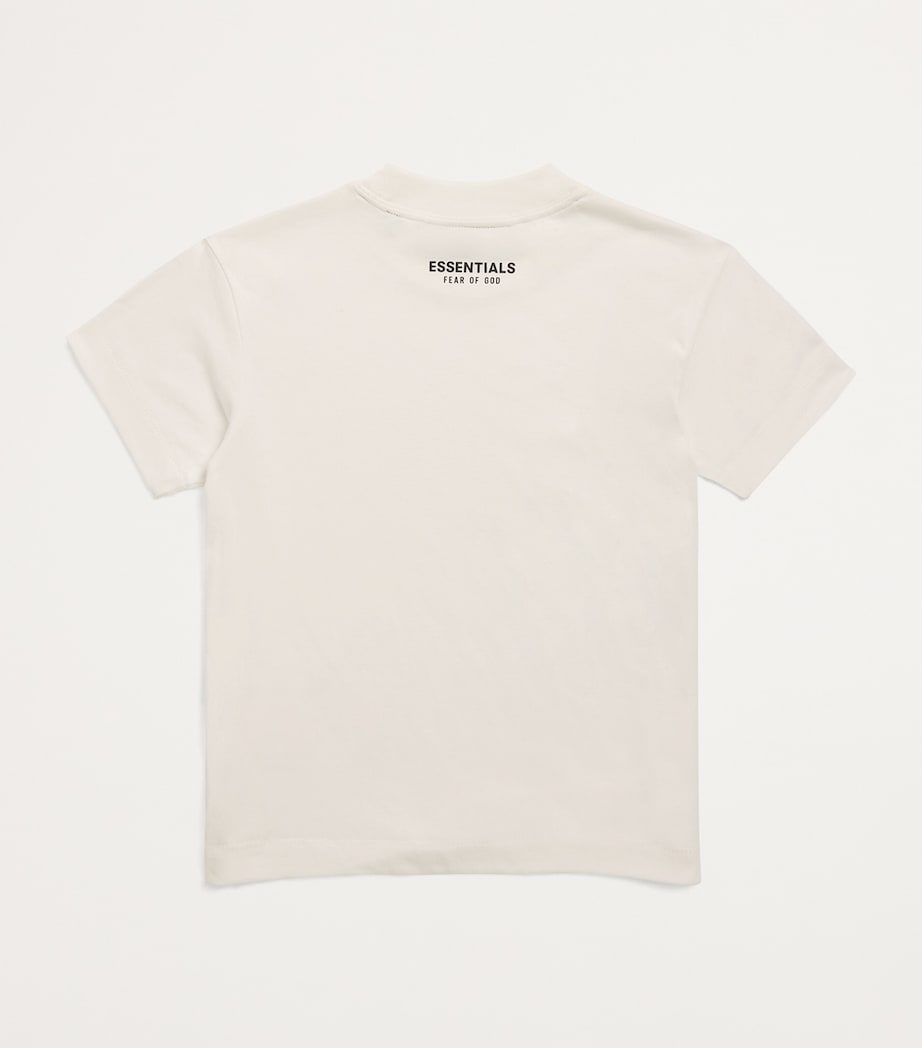 Cotton-Blend Logo T-Shirt (2-16 Years) 010 WHITE Image 2