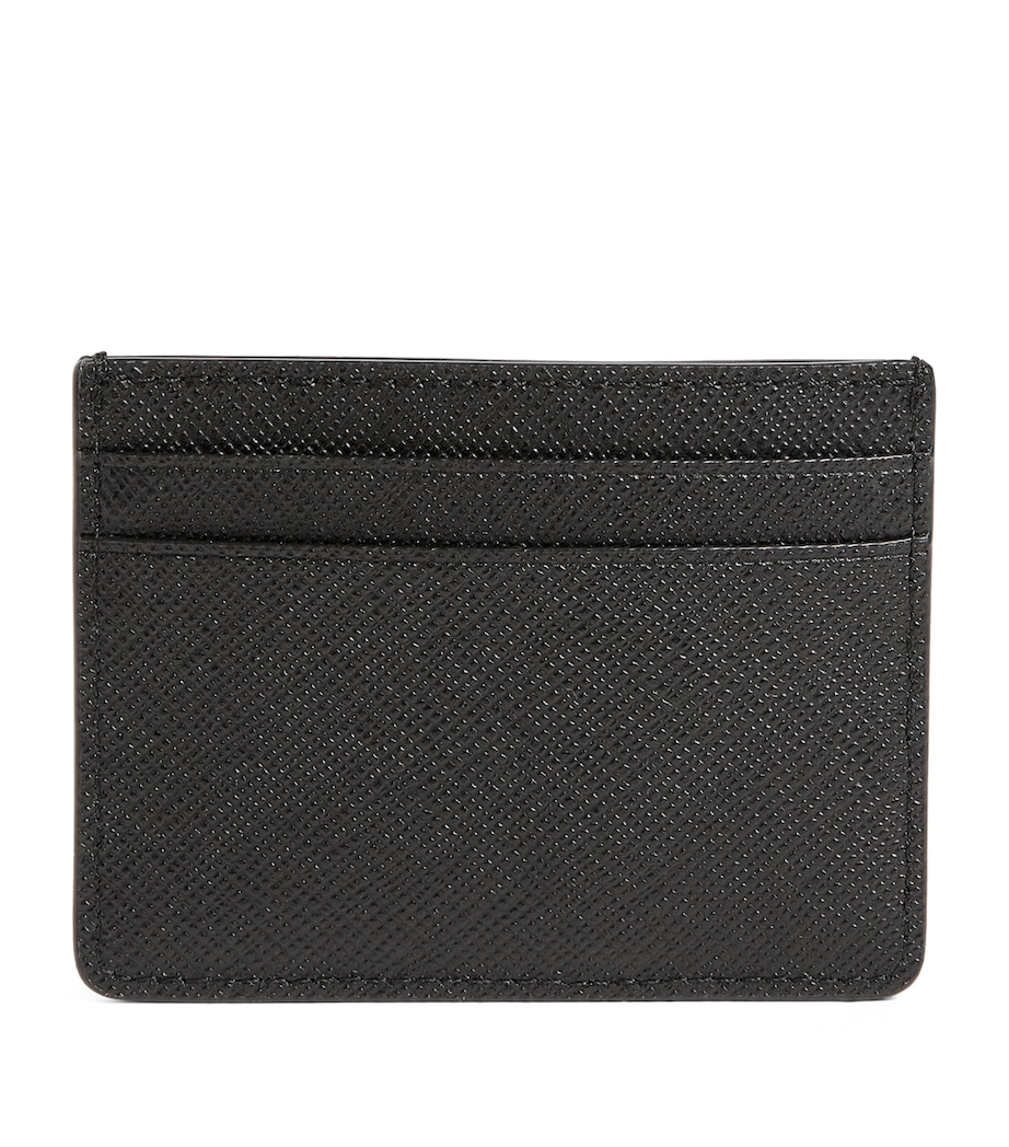 Leather Card Holder BLACK Image 2