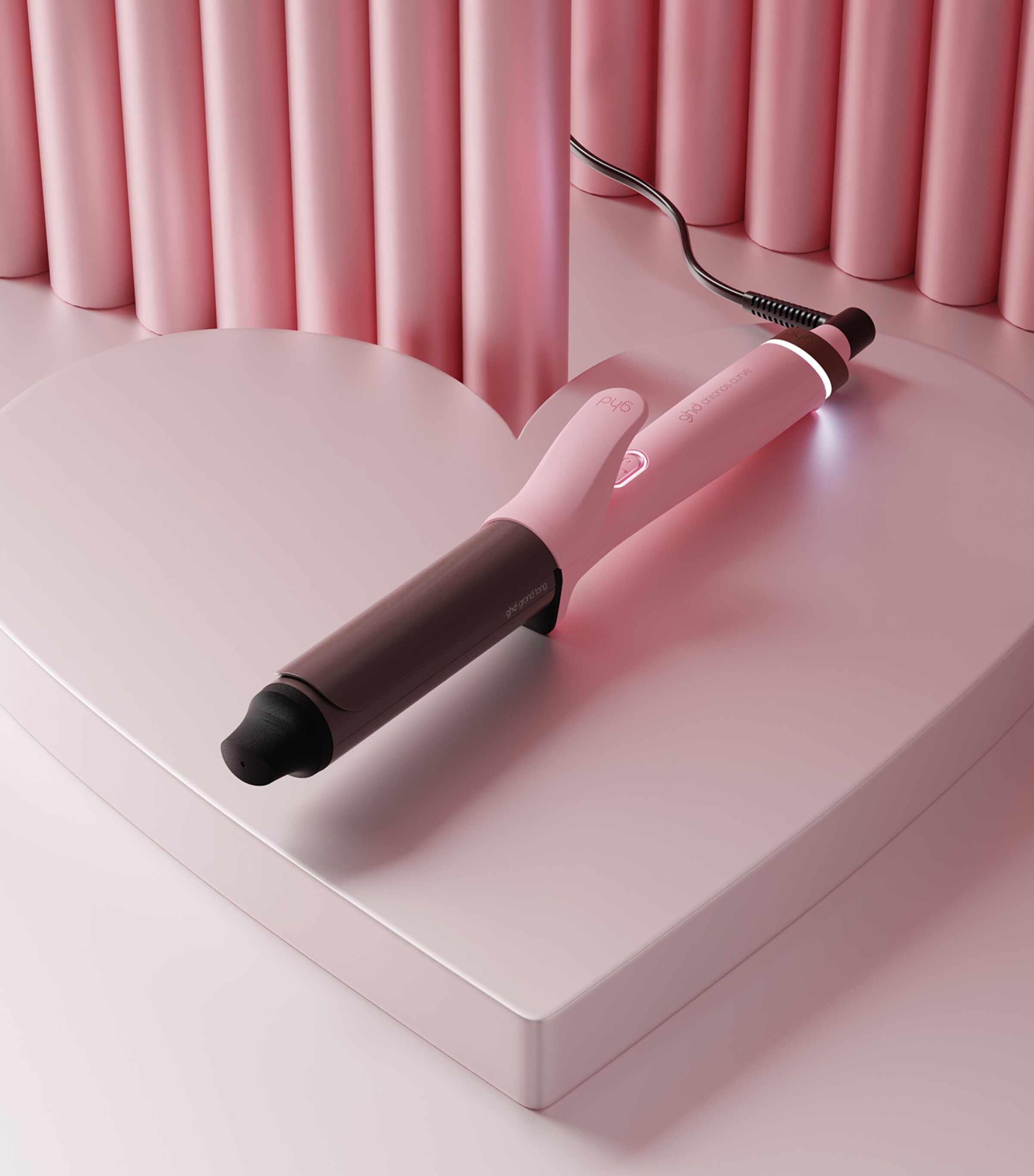 ghd Pink Collection Chronos Curve Grand Tong Pink Image 3