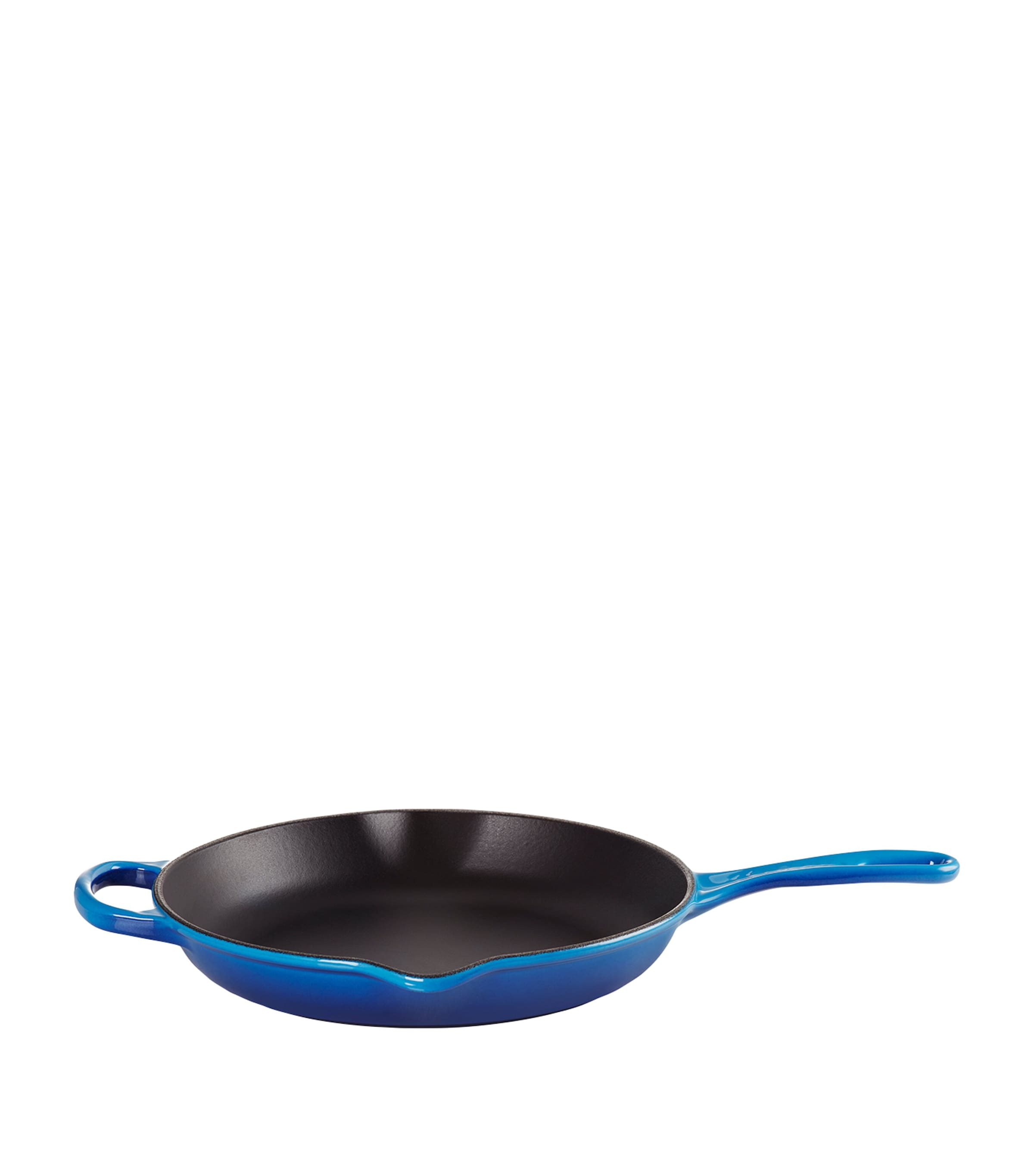 Le Creuset Cast Iron Skillet In Blue