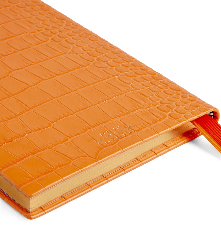 Smythson Leather Mara Soho A5 Mid-Year 2026 Diary Light Orange Image 6