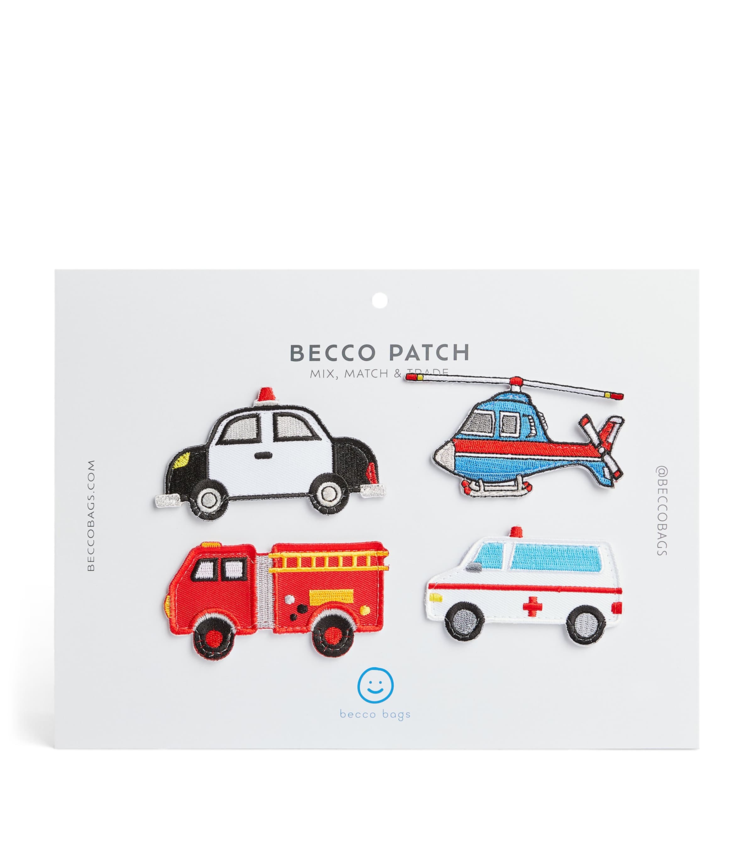 Becco Bags Rescue Workers Patch Set