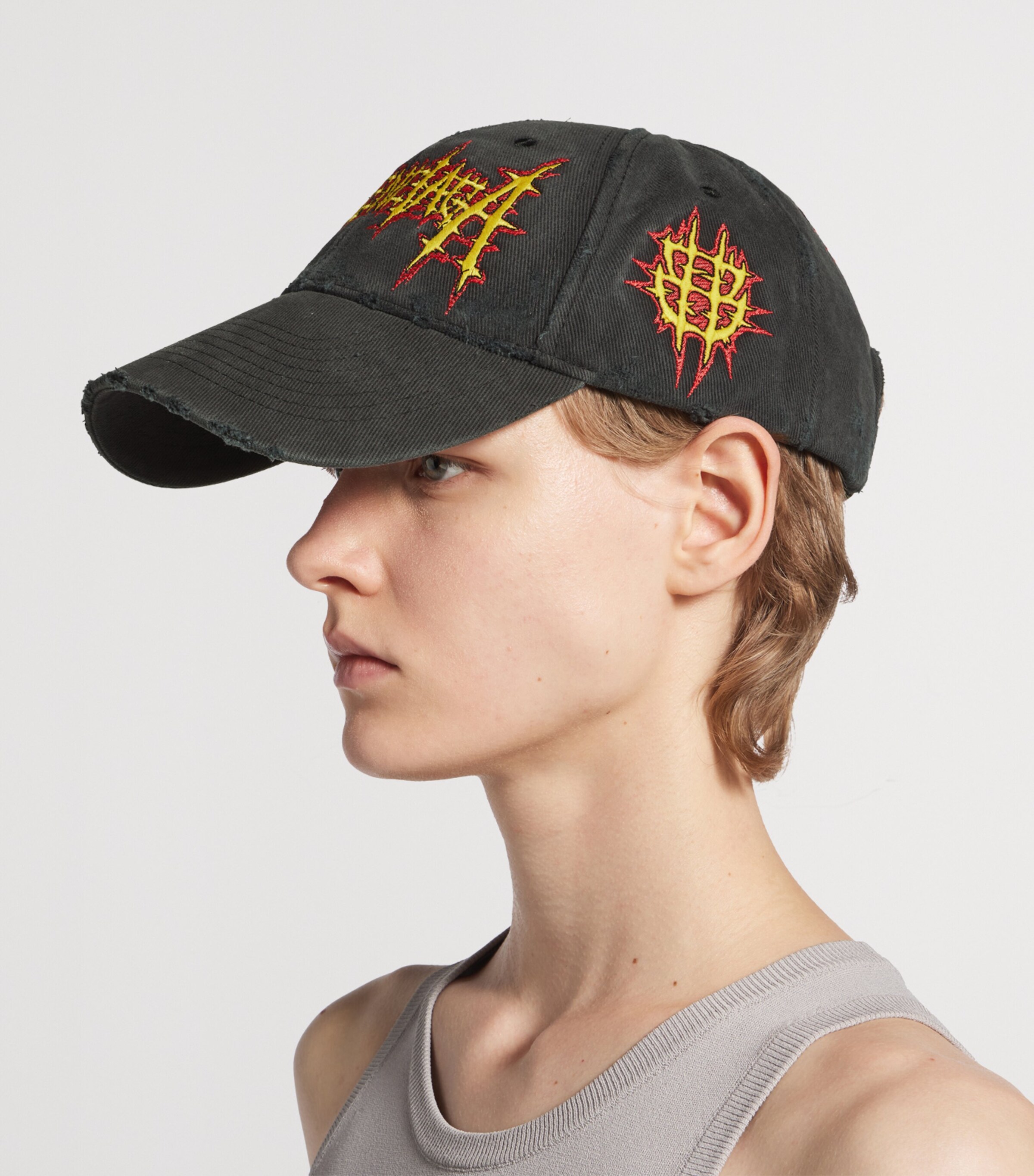 Balenciaga Cotton Wet Brush Cap Image 4