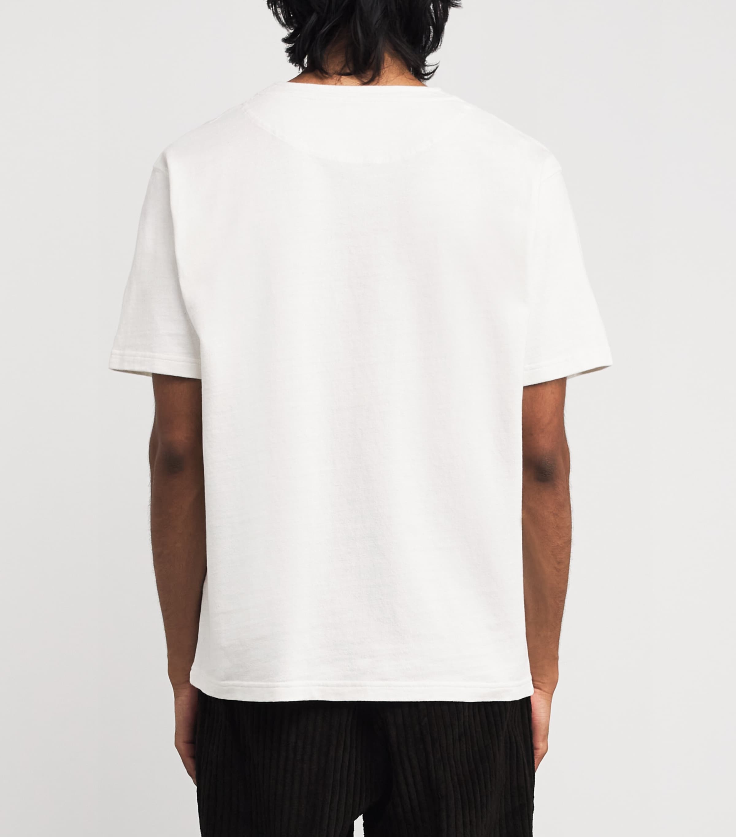 Cotton Logo T-Shirt V0099 Image 4