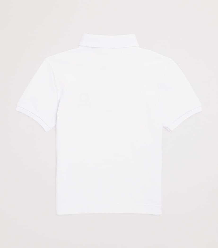 Monogram 72 Polo Shirt (4-12+ Years) WHITE Image 2
