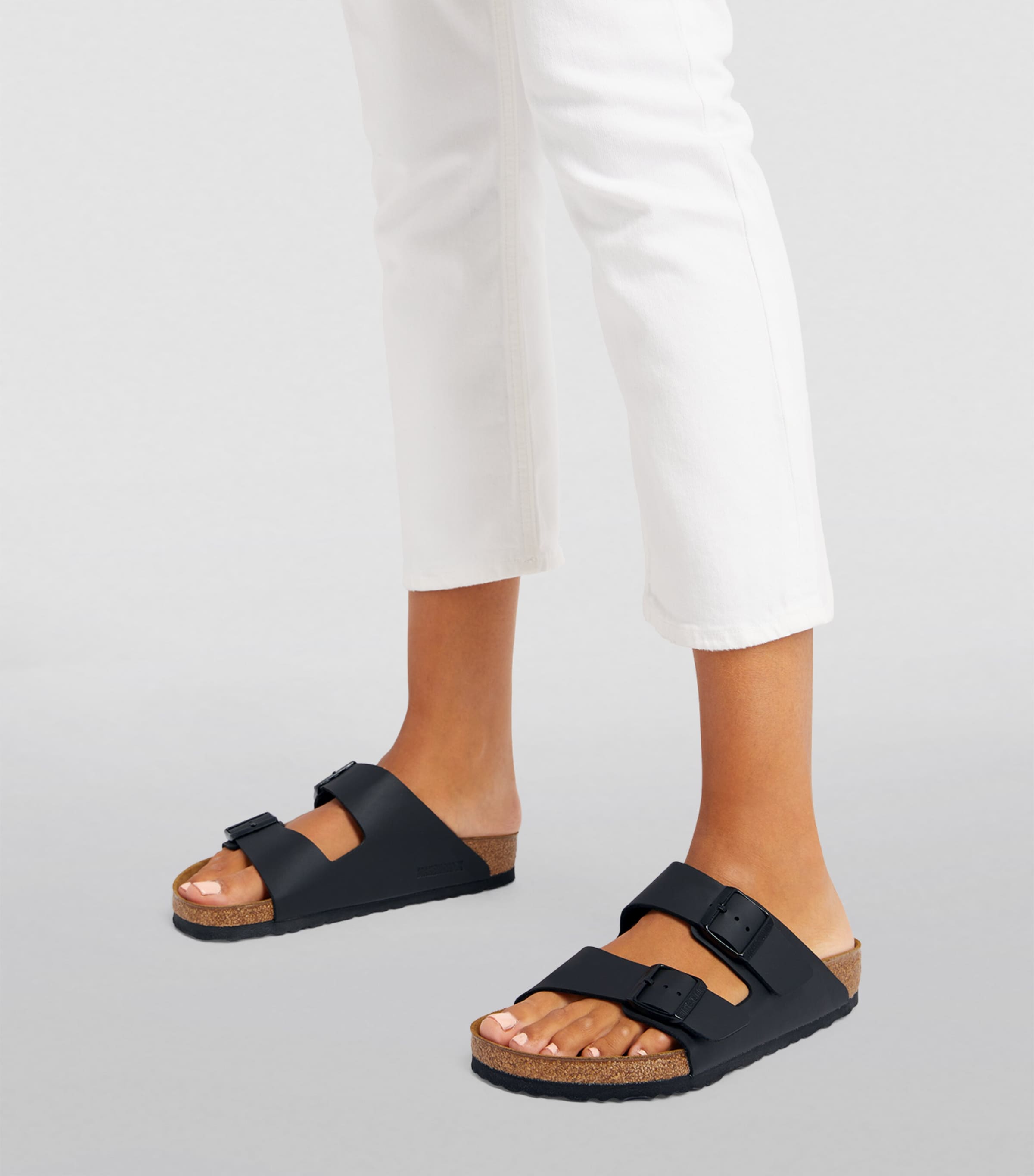 Arizona Birko-Flor Sandals BLACK Image 2