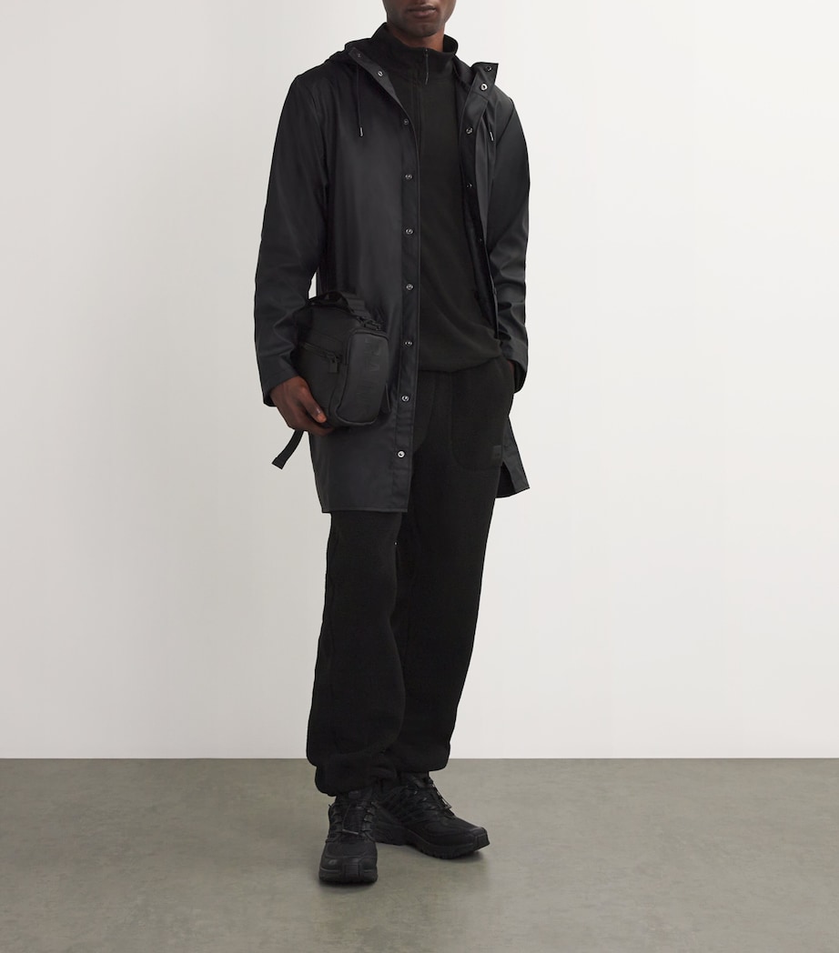 Core Longline Rain Jacket BLACK Image 2