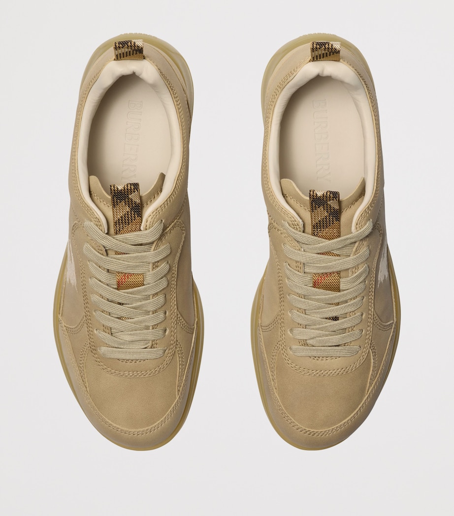 Leather Matrix Sneakers STOCK Image 5