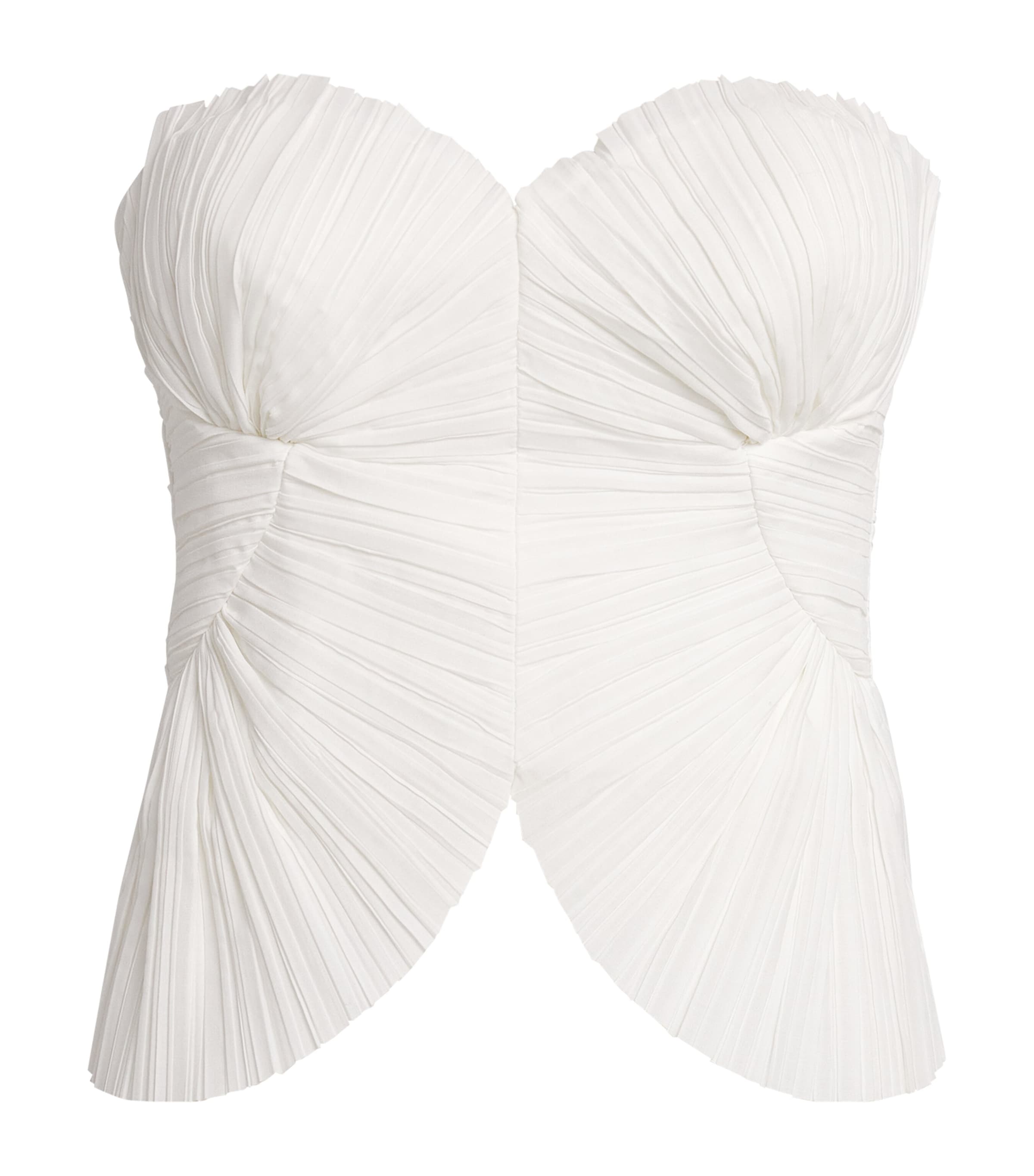 Cult Gaia Jace Topwear In White Cotton