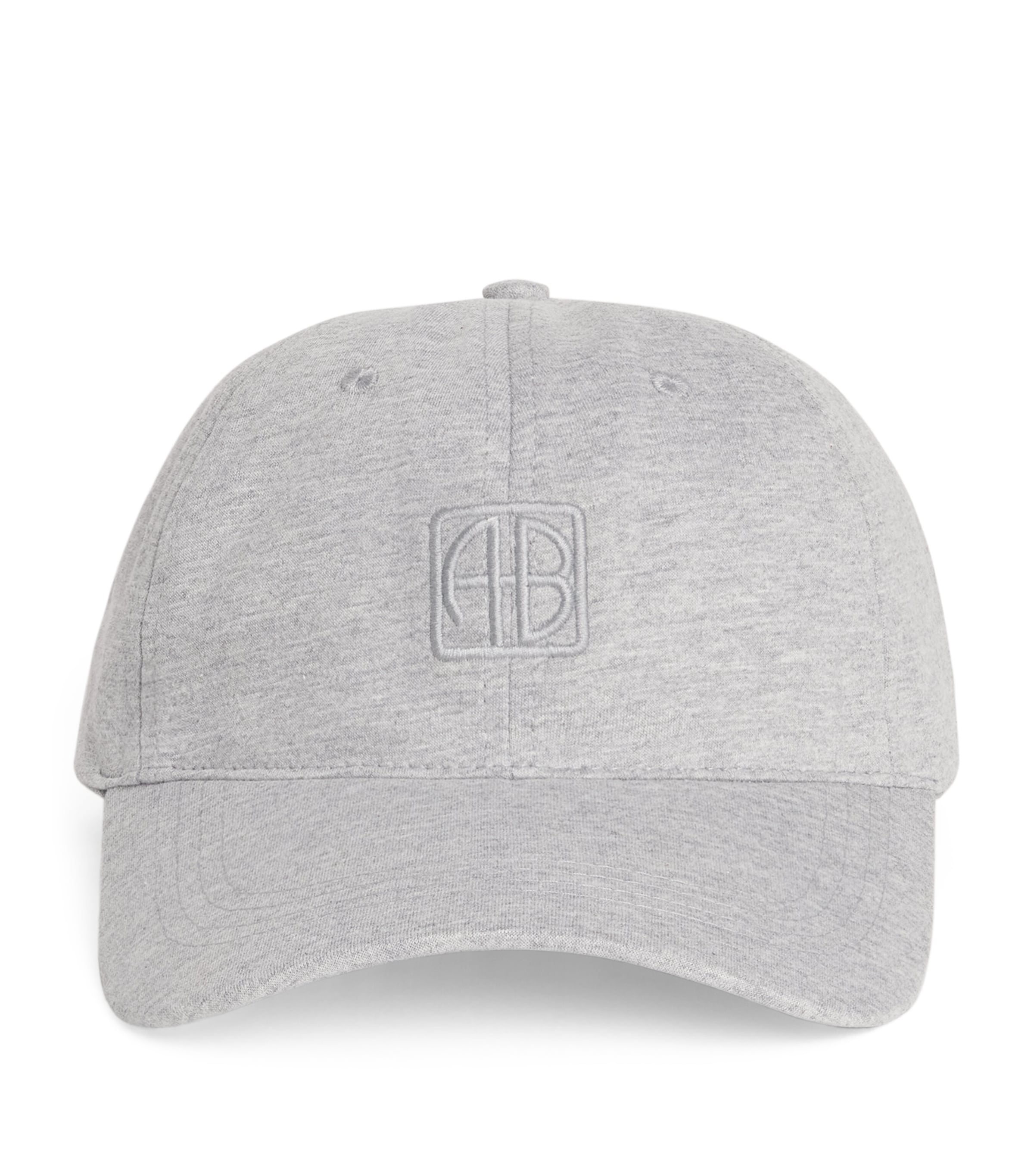 Anine Bing Embroidered Jeremy Baseball Cap In Gray