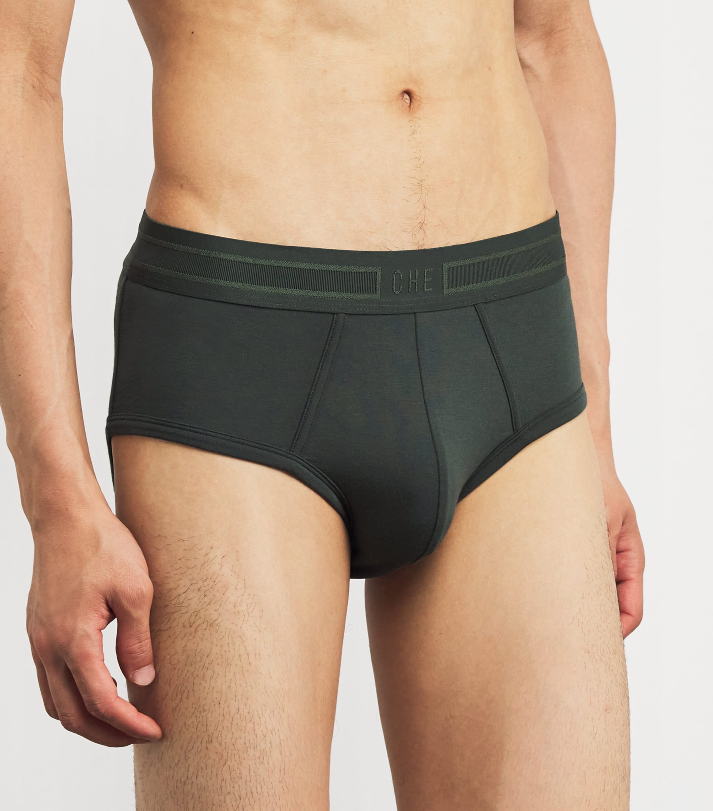 Logo-Waist Briefs (Pack of 3) MIXED Image 2