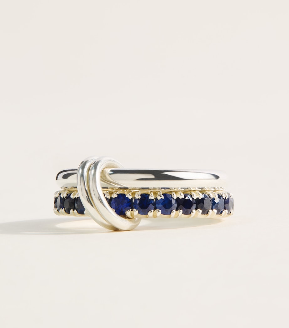 Spinelli Kilcollin Sterling Silver and Sapphire Enzo Ring Silver Image 1