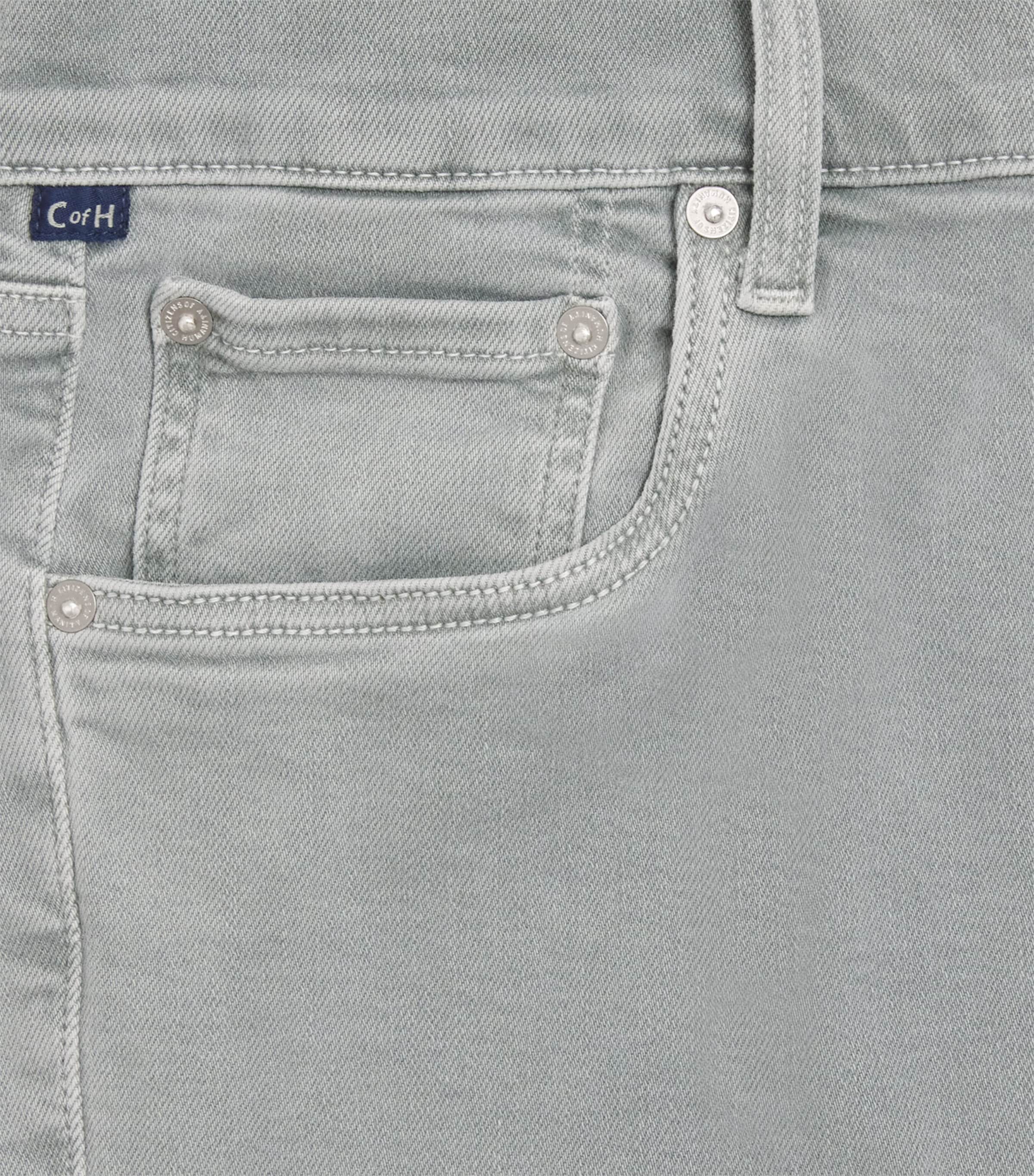 Citizens of Humanity Mens Elijah Straight Perform Jeans Sea Grey Image 6
