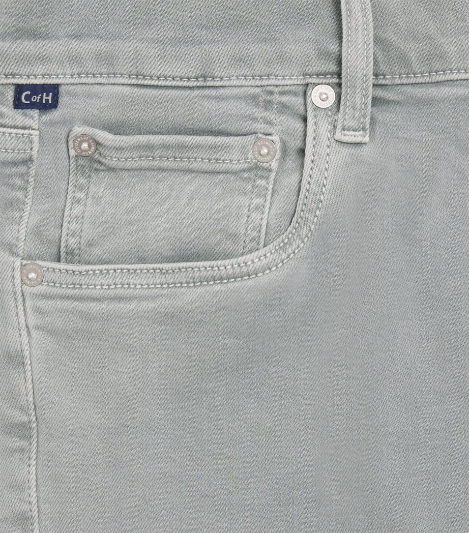 Citizens of Humanity Mens Elijah Straight Perform Jeans Sea Grey Image 6