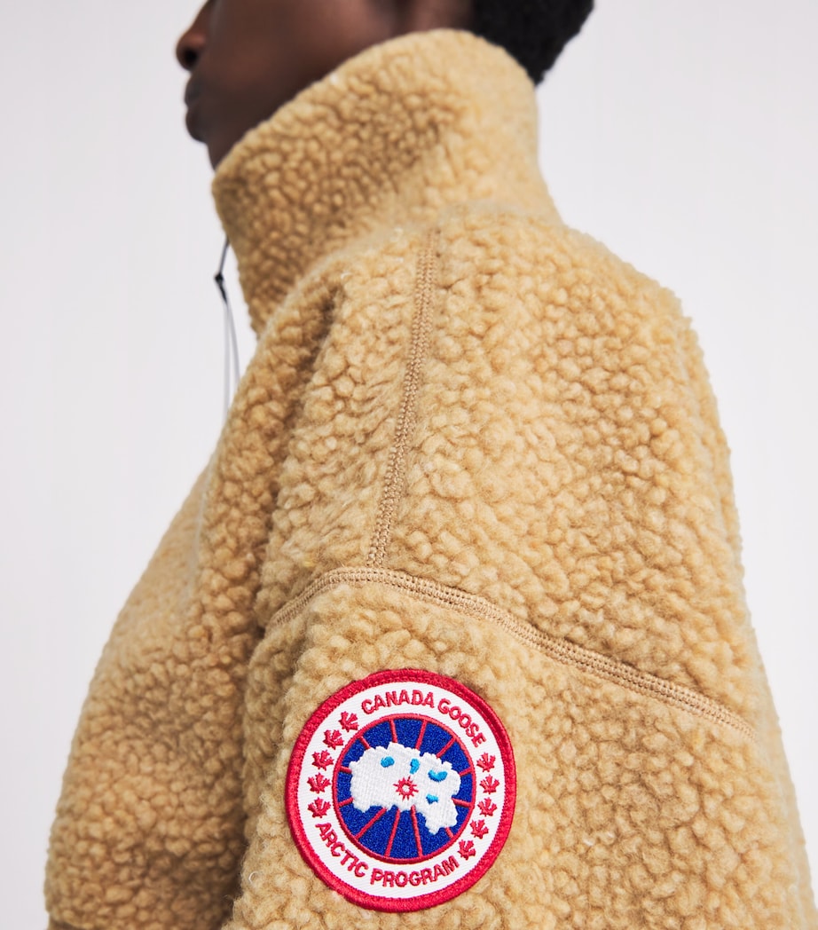 Wool-Blend Fleece Simcoe Jacket 9101 ECRU/TERRABEIGE Image 6