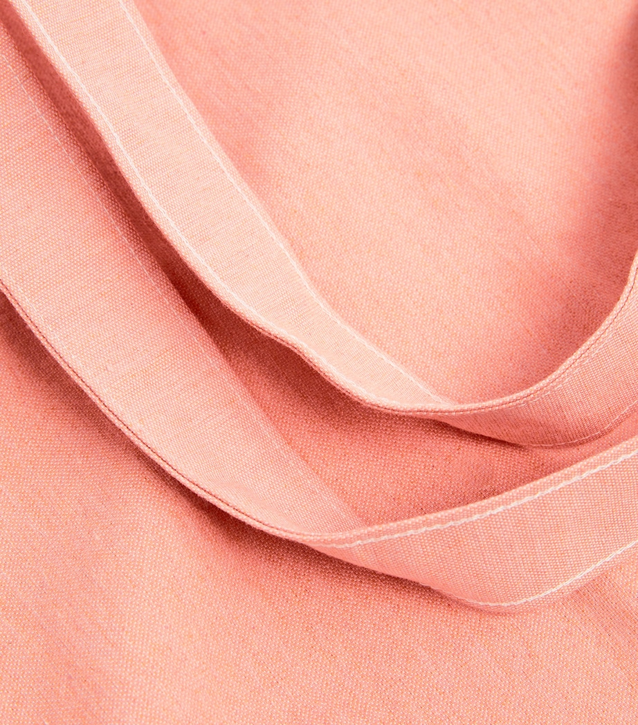 Logo Tote Bag PALE PINK Image 4