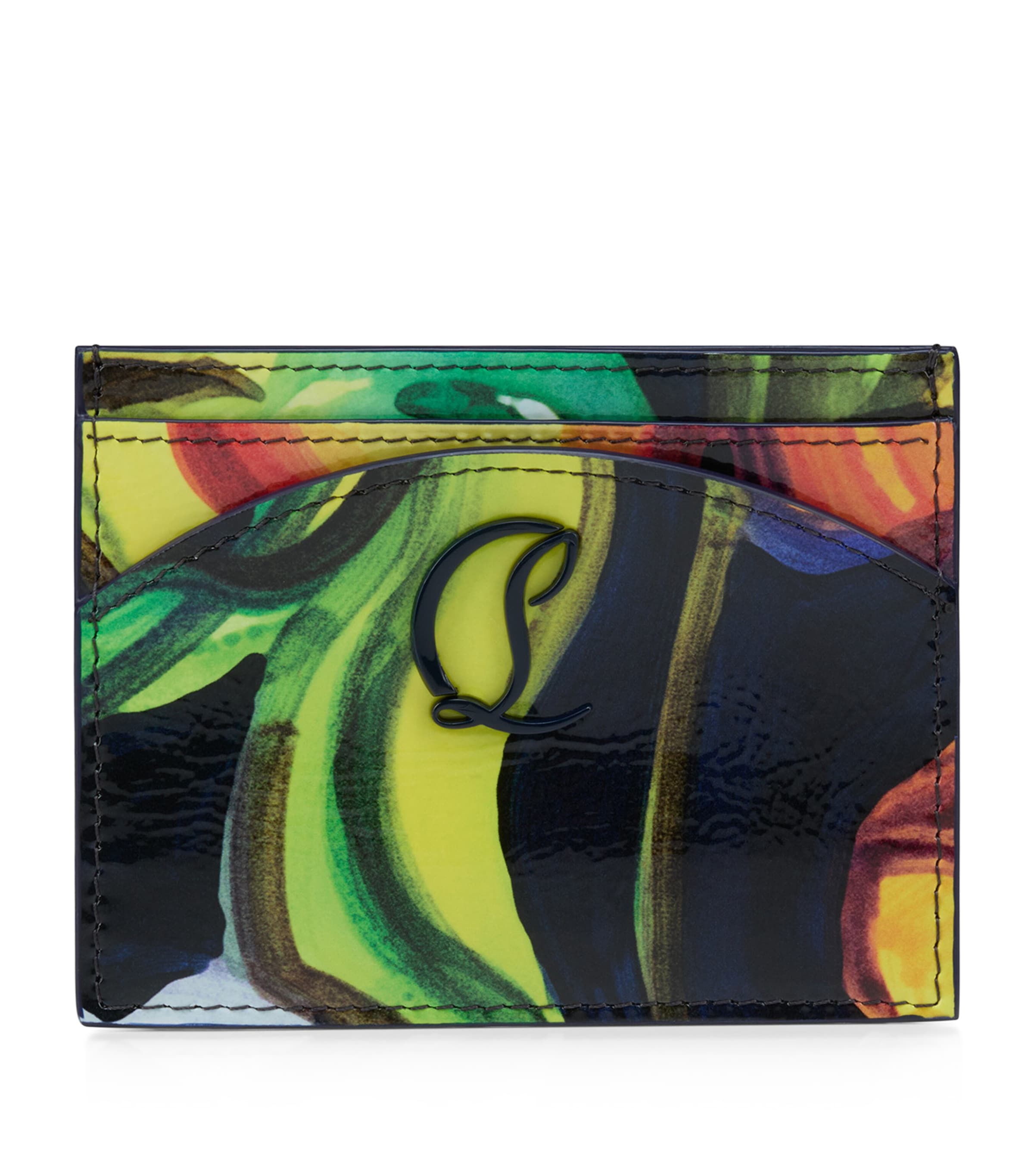 Christian Louboutin Loubi54 Leather Card Holder