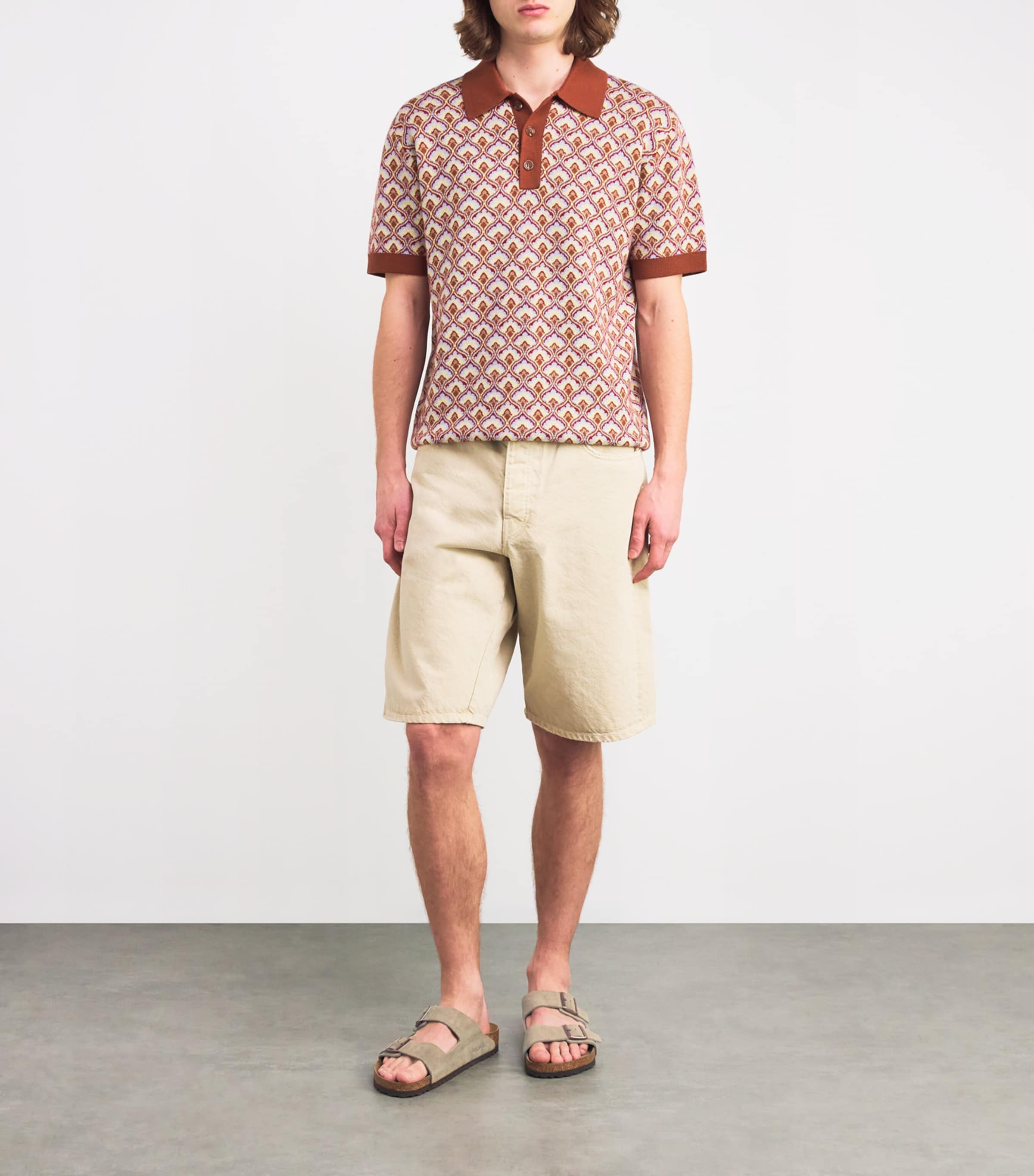 Suede Arizona Sandals TAUPE Image 5