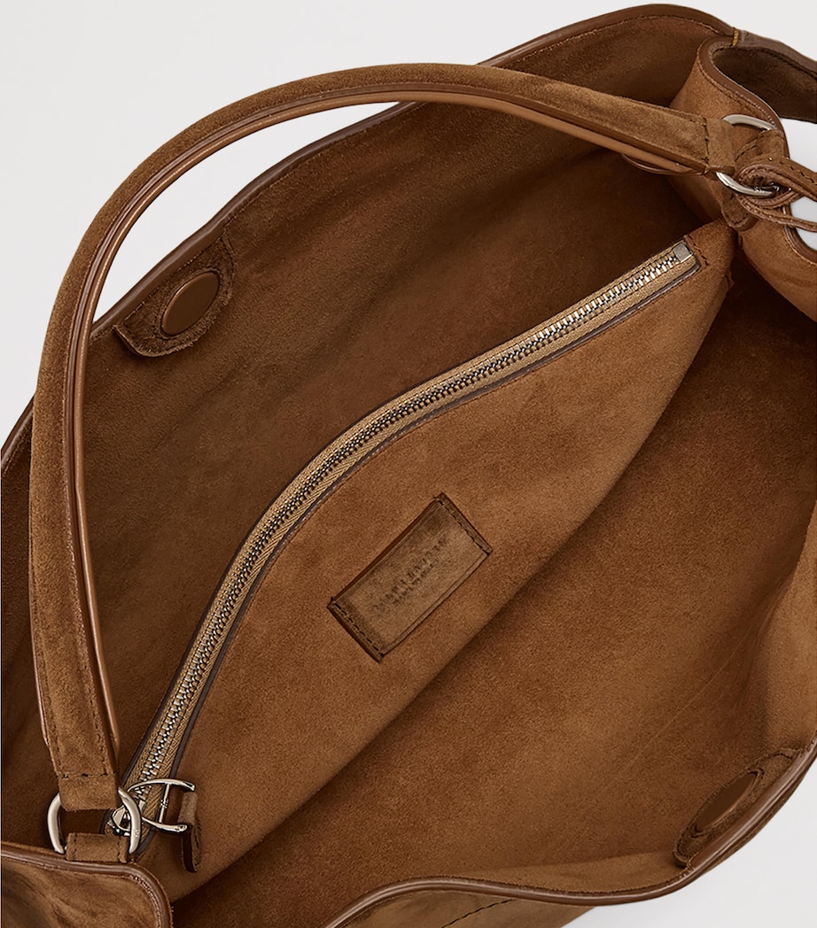 Suede The Ralph Shoulder Bag NUTMEG Image 8