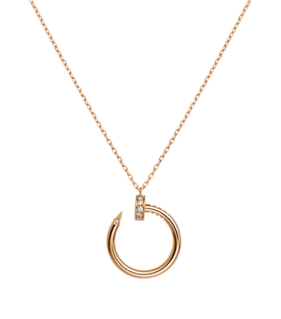 Rose Gold and Diamond Juste un Clou Necklace ROSE GOLD Image 1