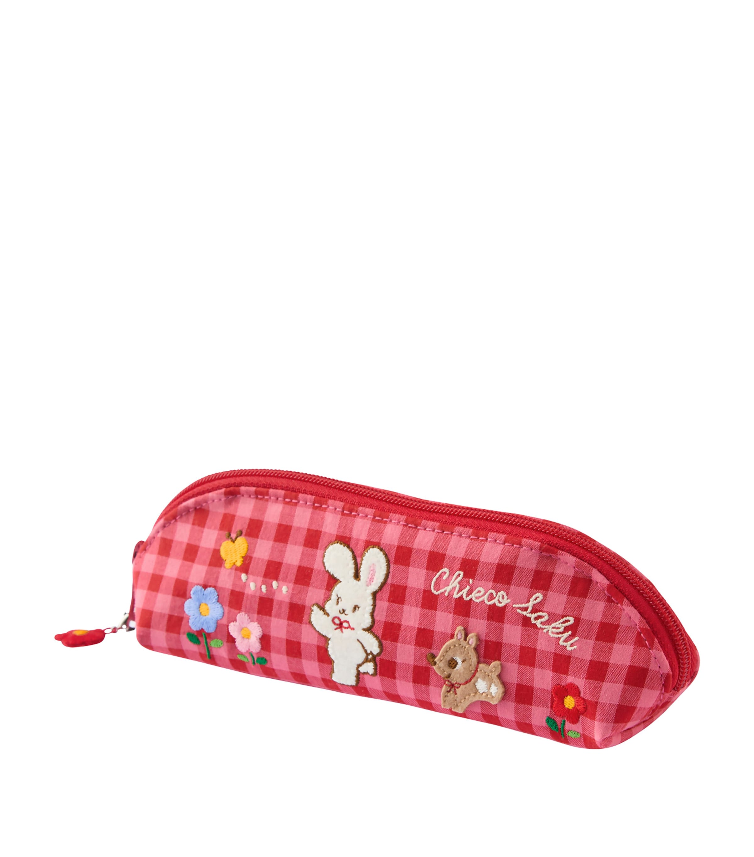 Miki House Cotton Check Pencil Case Image 1