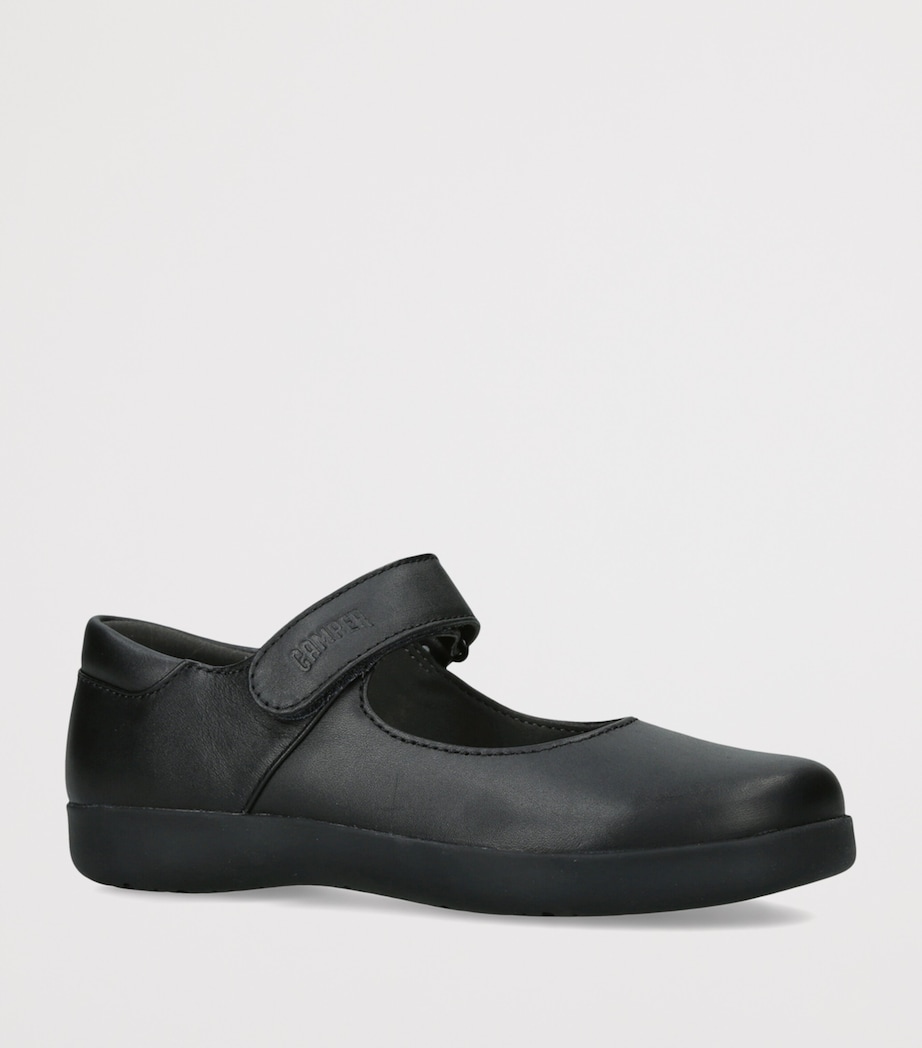 Camper Leather Spiral Comet Mary Janes Black Image 2