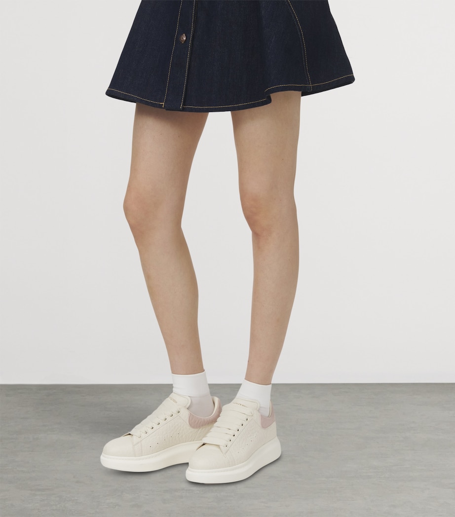 Leather Oversized Sneakers 9184 Image 2