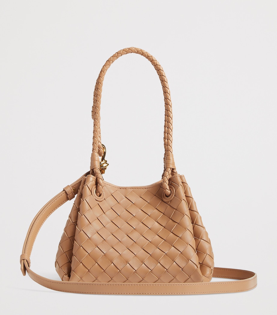 Small Leather Parachute Shoulder Bag 2788 Image 4
