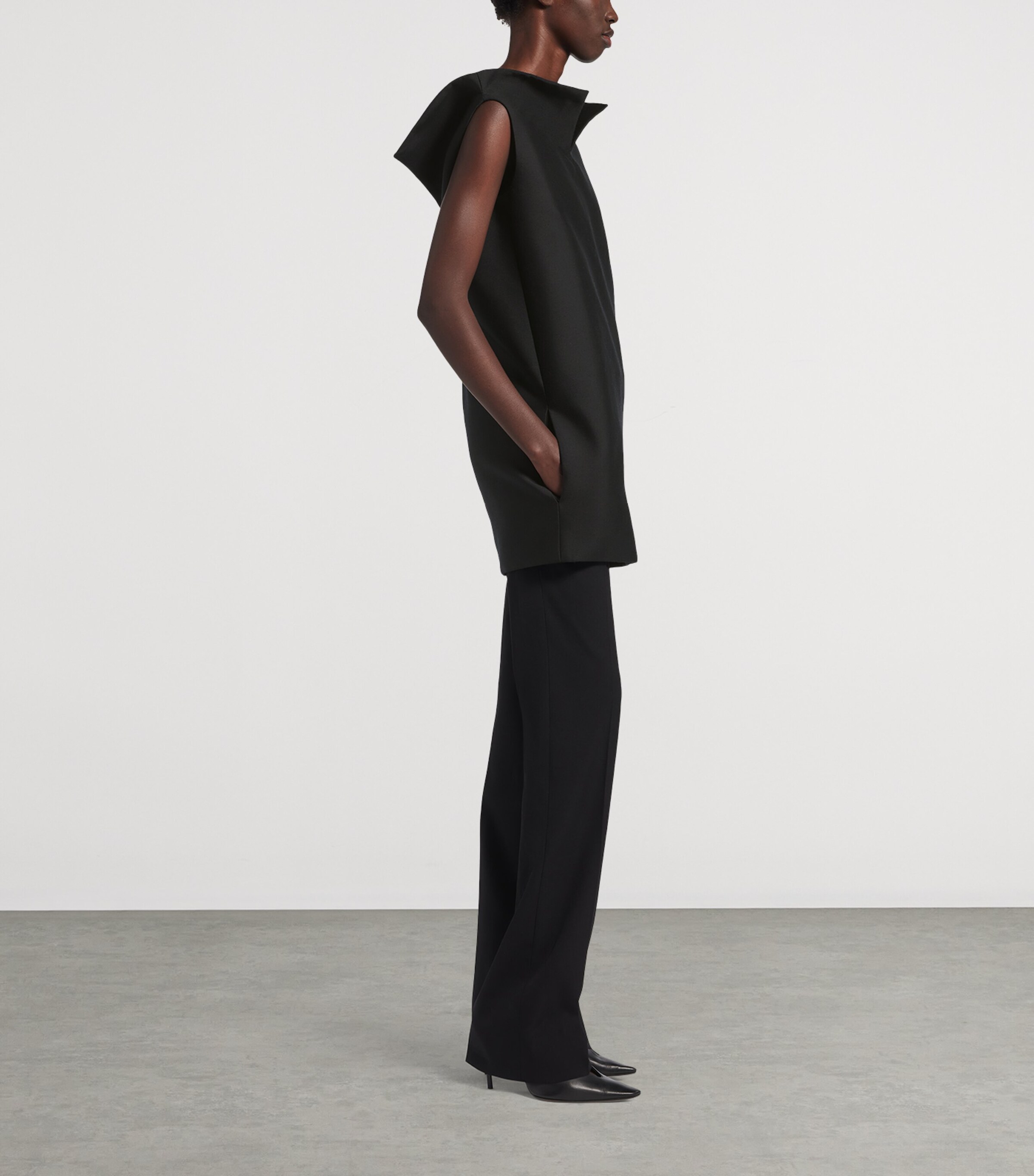 Balenciaga Womens Vareuse Mini Dress Image 4