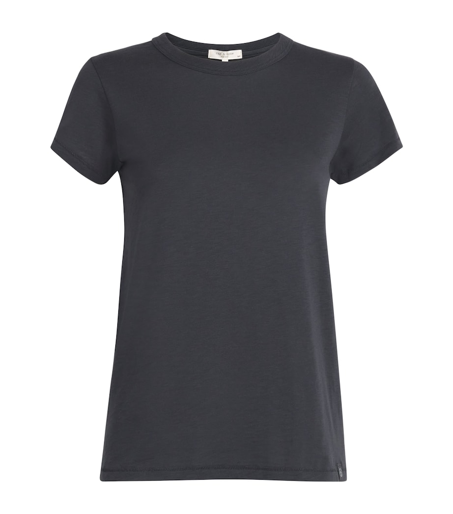 Pima Cotton The Slub T-Shirt BLK Image 1