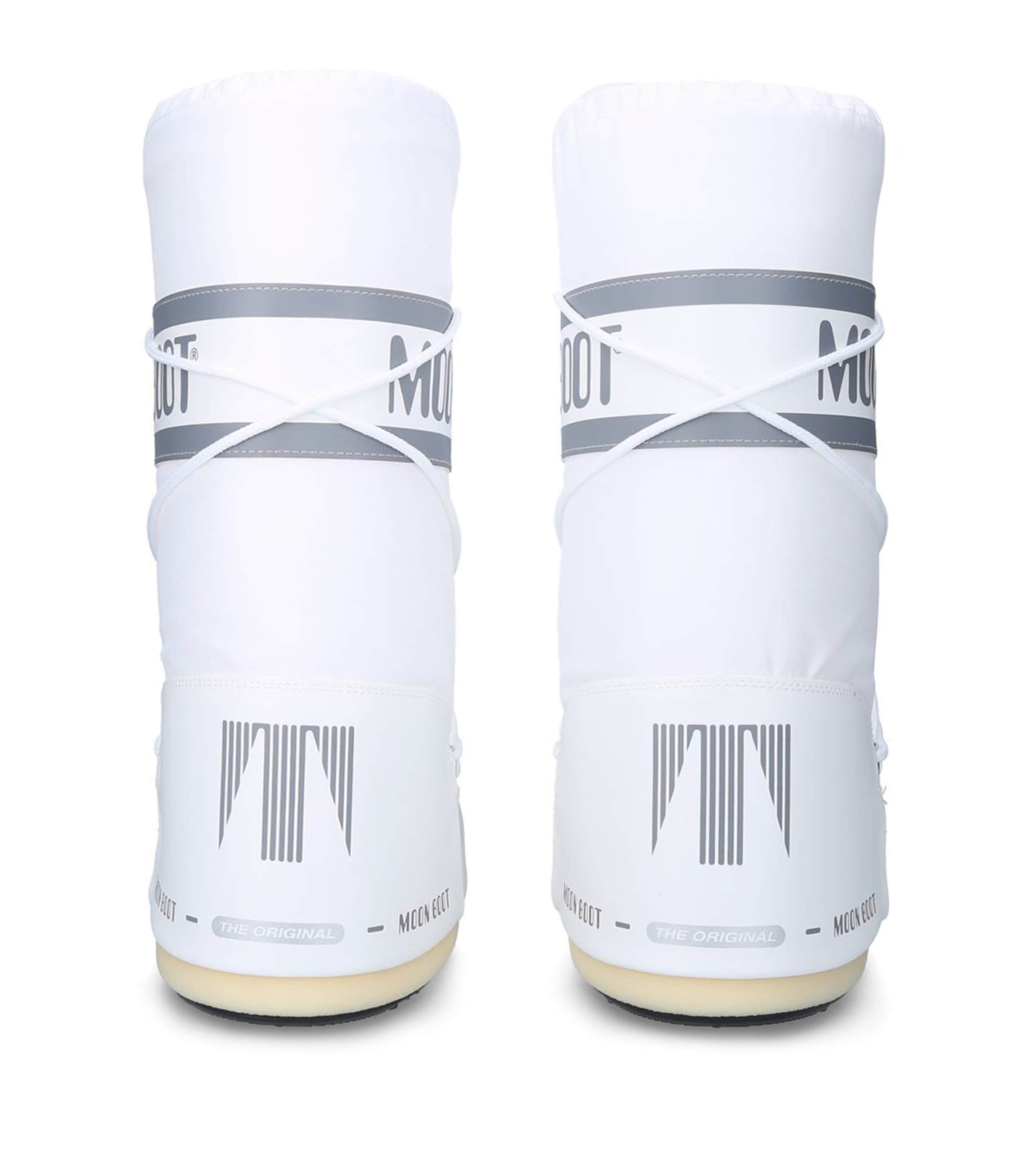 Nylon Icon Moon Boots WHITE Image 2